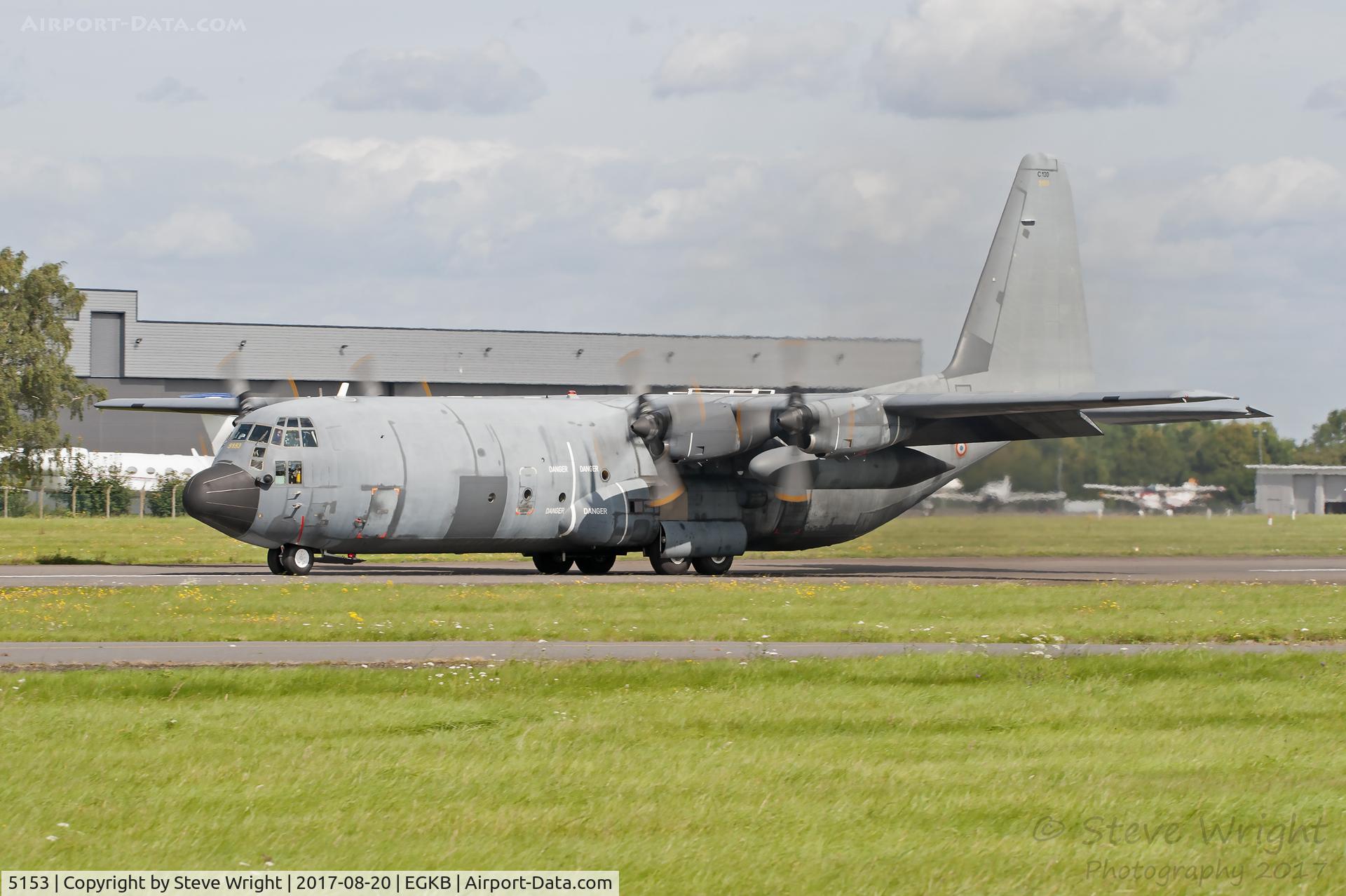 5153, 1988 Lockheed C-130H-30 Hercules C/N 382-5153, Biggin Hill, Kent UK