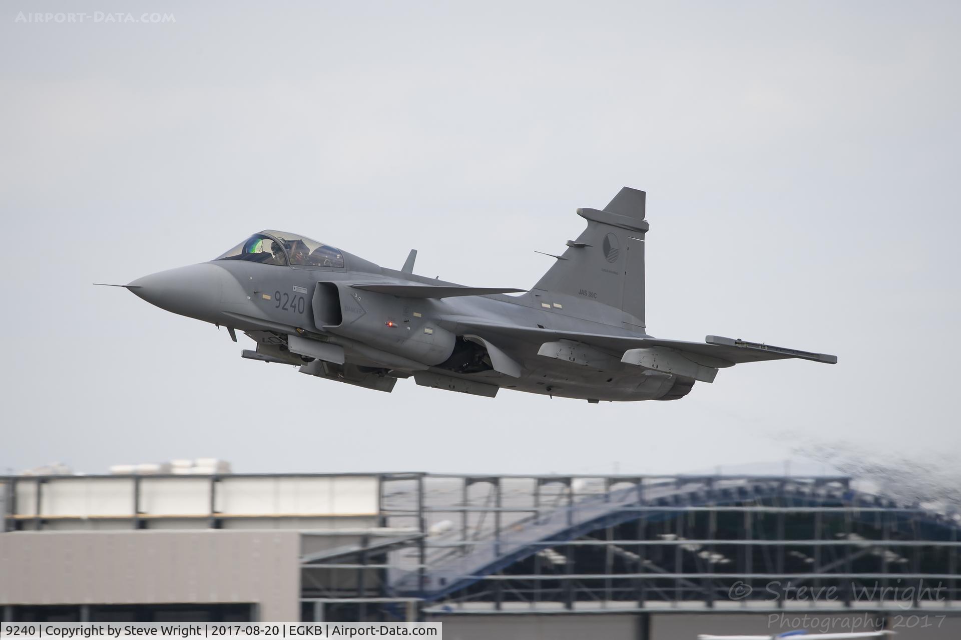 9240, 2005 Saab JAS-39C Gripen C/N 39240, Biggin Hill, Kent UK