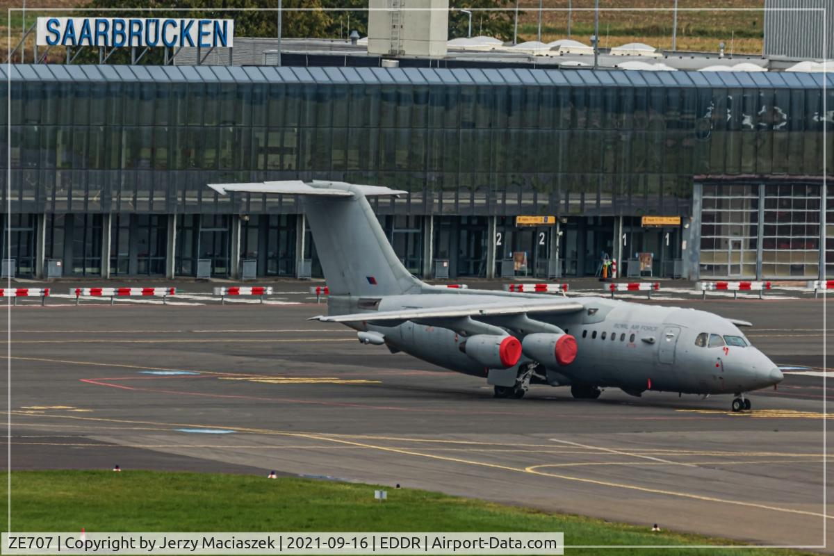ZE707, 1991 British Aerospace BAe.146-200QC Quick Change C/N E2188, 1991 British Aerospace BAe.146-200QC, c/n: E2188