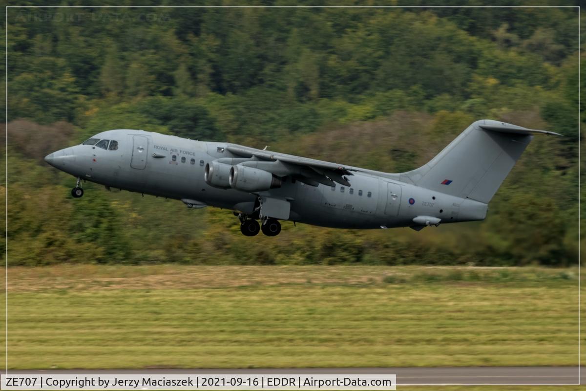 ZE707, 1991 British Aerospace BAe.146-200QC Quick Change C/N E2188, 1991 British Aerospace BAe.146-200QC, c/n: E2188