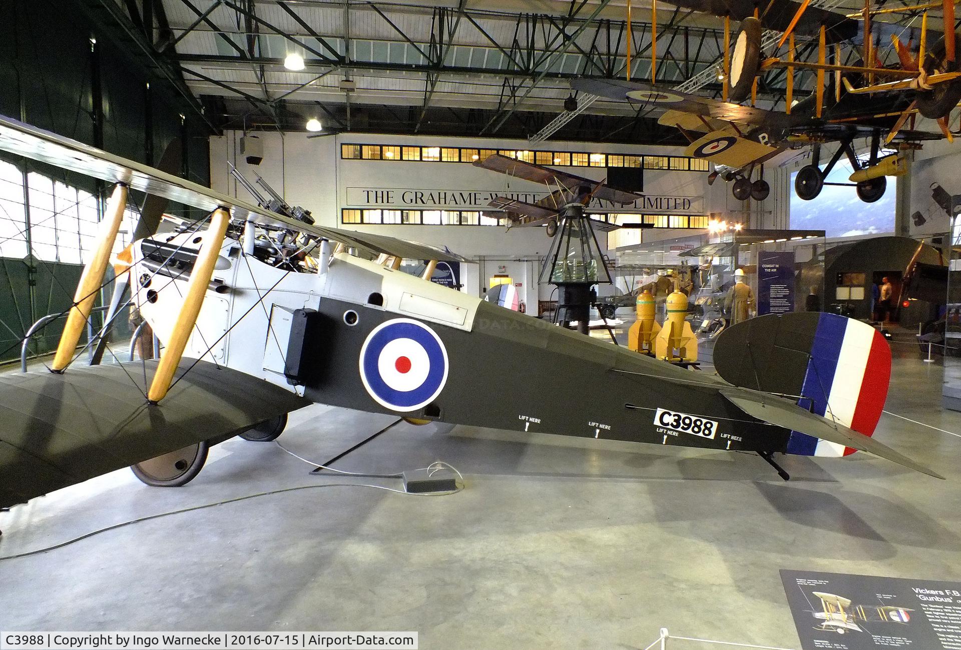 C3988, Sopwith 5F.1 Dolphin Replica C/N C3988, Sopwith 5F.1 Dolphin replica at the RAF-Museum, Hendon