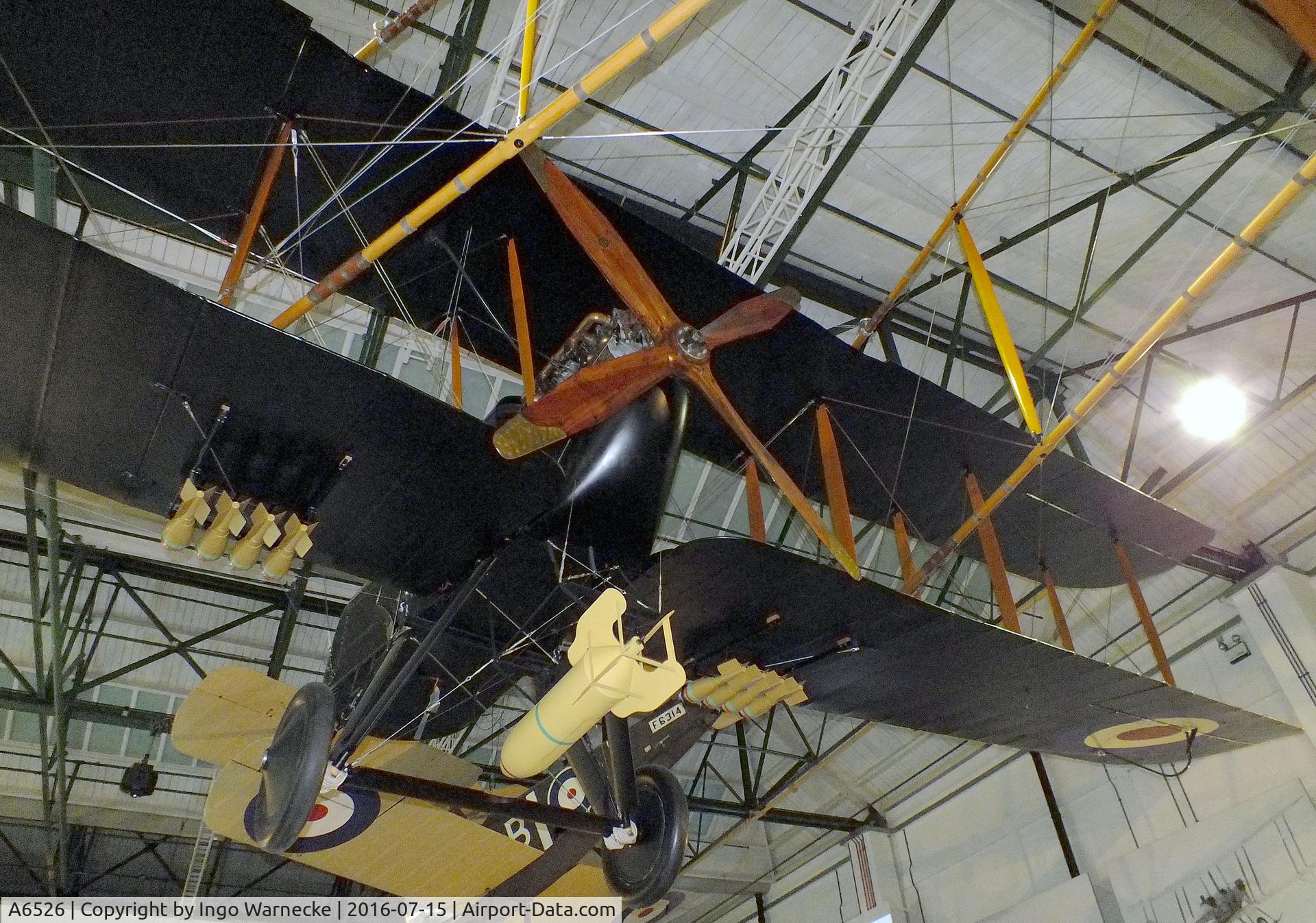 A6526, Royal Aircraft Factory Fe-2b C/N 84/A/450, Royal Aircraft Factory F.E.2b at the RAF-Museum, Hendon