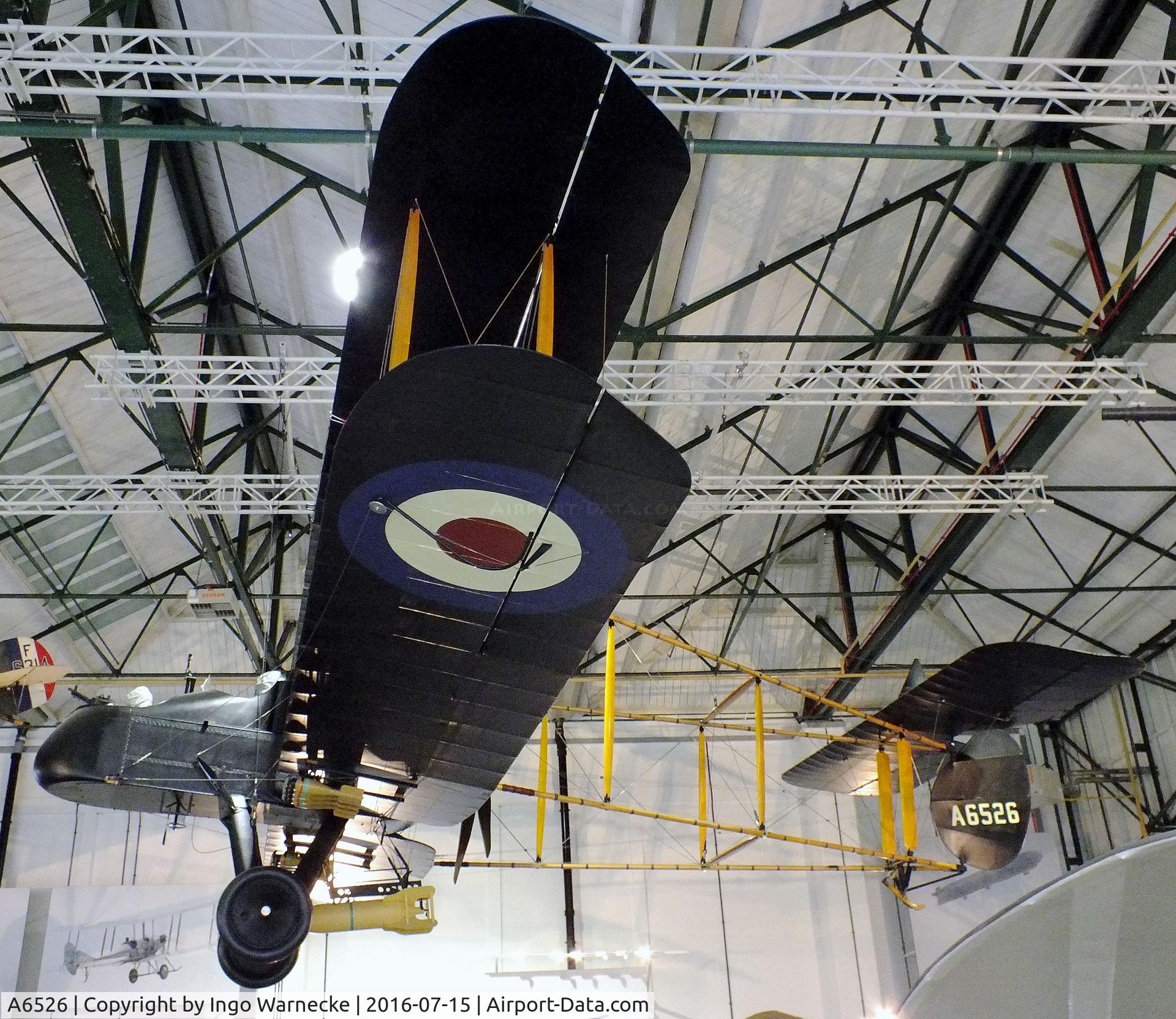 A6526, Royal Aircraft Factory Fe-2b C/N 84/A/450, Royal Aircraft Factory F.E.2b at the RAF-Museum, Hendon