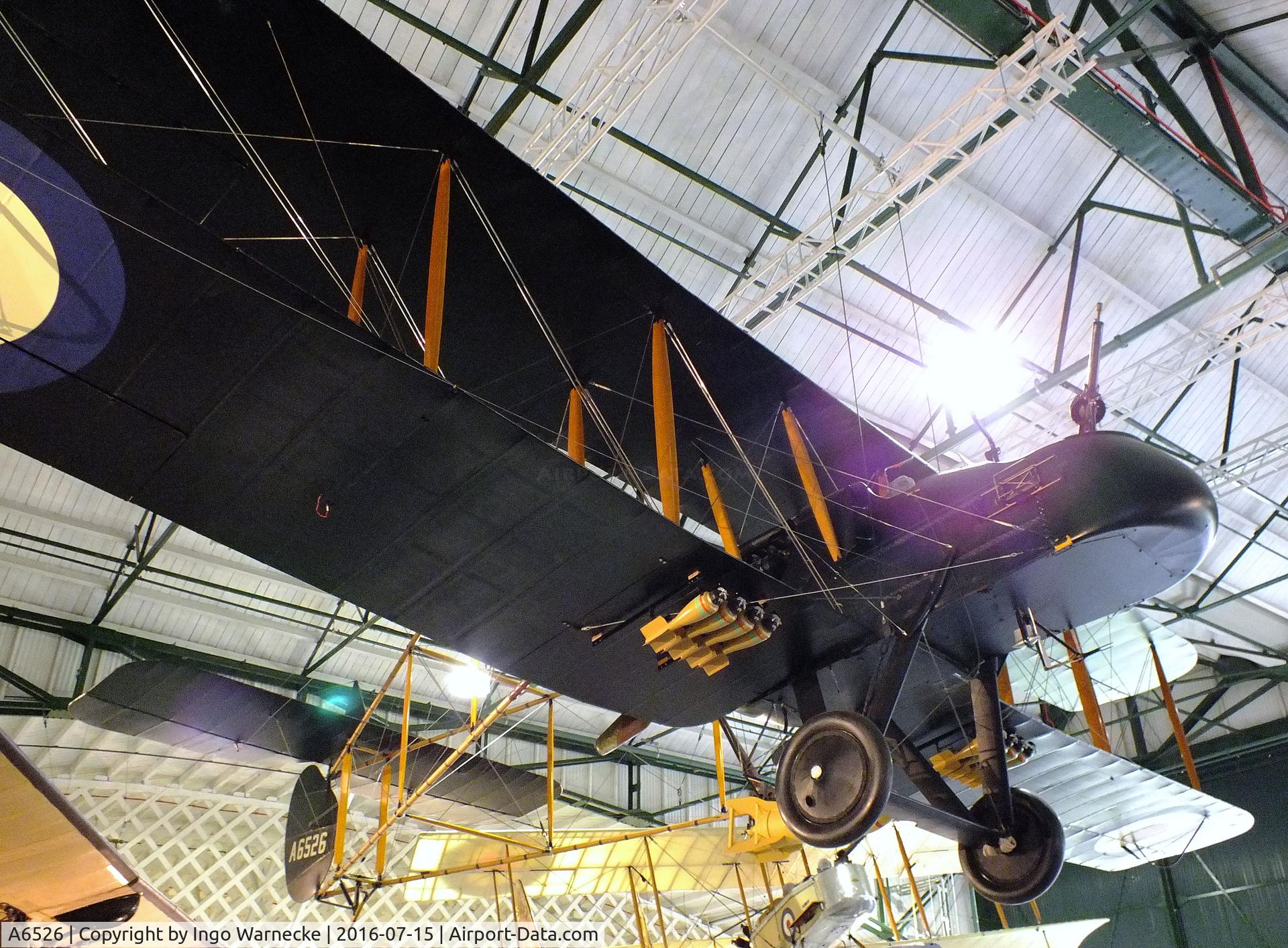 A6526, Royal Aircraft Factory Fe-2b C/N 84/A/450, Royal Aircraft Factory F.E.2b at the RAF-Museum, Hendon