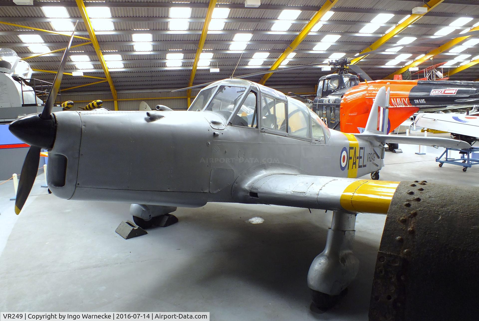 VR249, Percival P-40 Prentice T1 C/N Not found VR249, Percival P.40 Prentice T1 at the Newark Air Museum