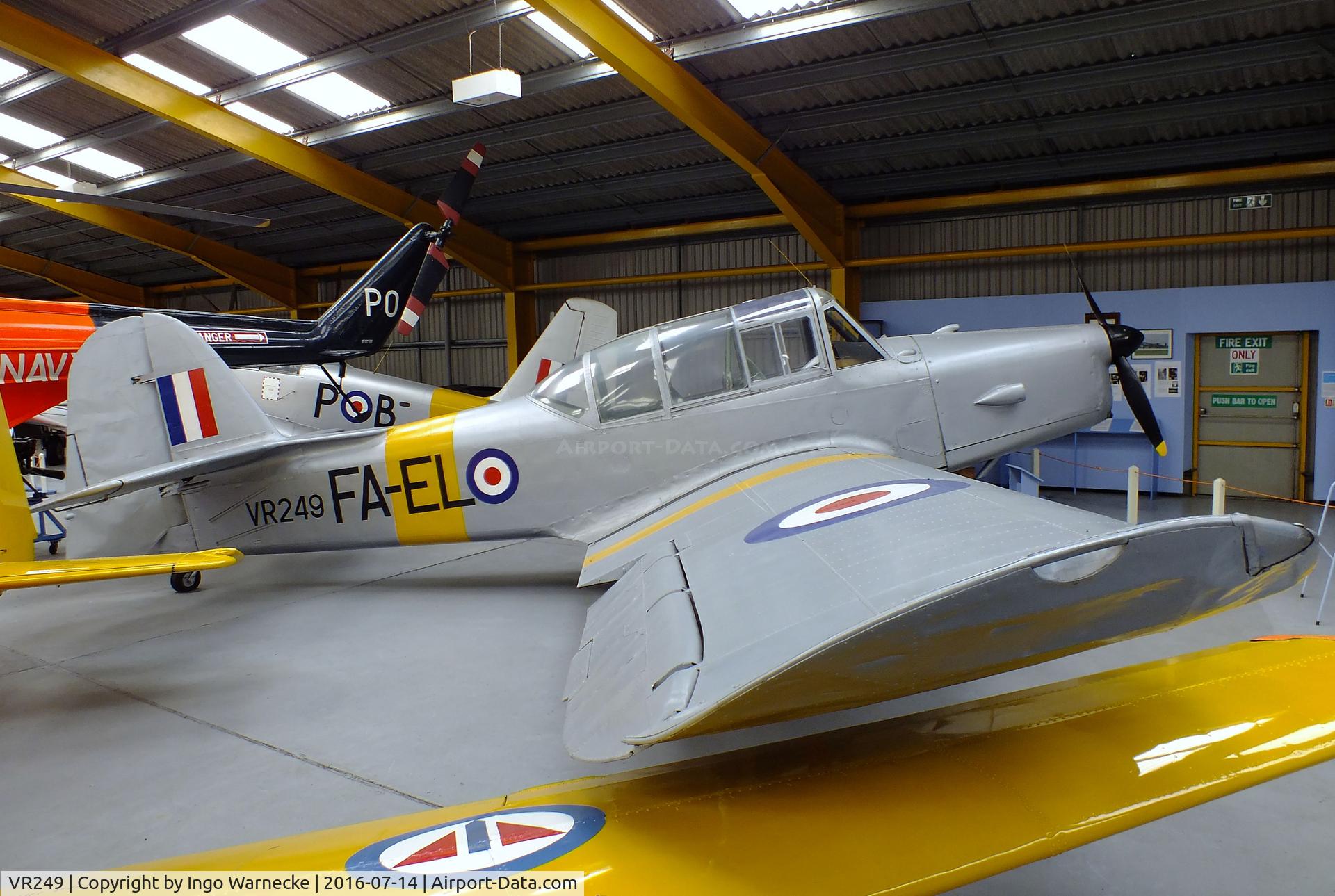 VR249, Percival P-40 Prentice T1 C/N Not found VR249, Percival P.40 Prentice T1 at the Newark Air Museum