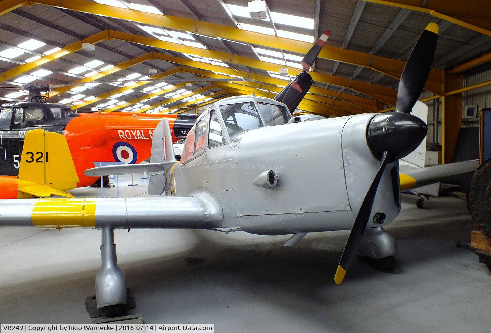 VR249, Percival P-40 Prentice T1 C/N Not found VR249, Percival P.40 Prentice T1 at the Newark Air Museum
