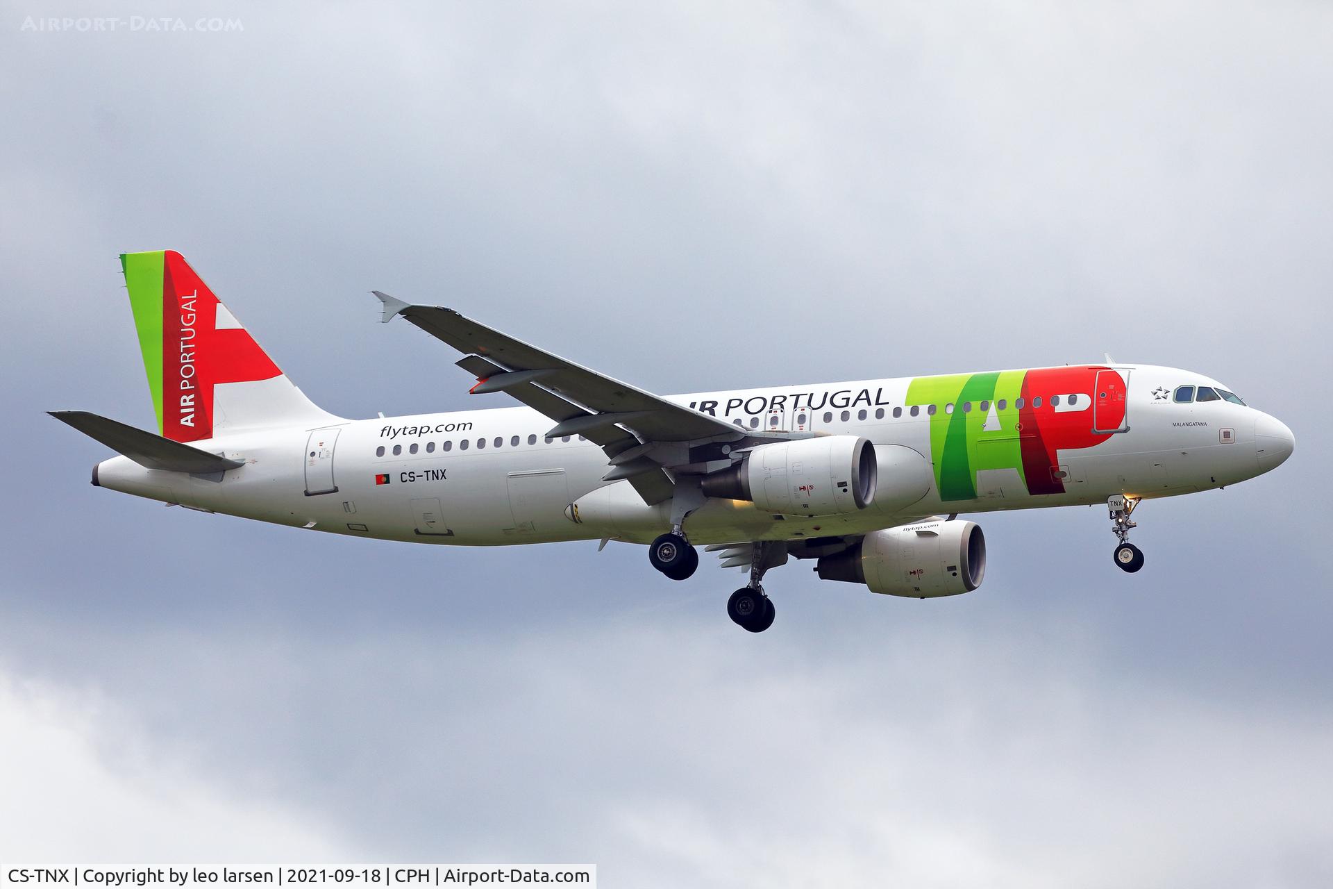 CS-TNX, 2006 Airbus A320-214 C/N 2822, Copenhagen 18.9.2021