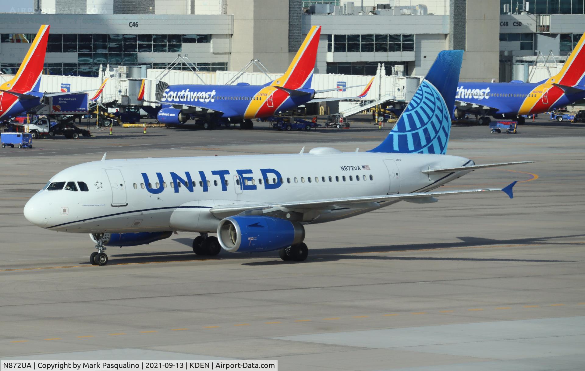 N872UA, 2003 Airbus A319-132 C/N 1986, Airbus A319-132