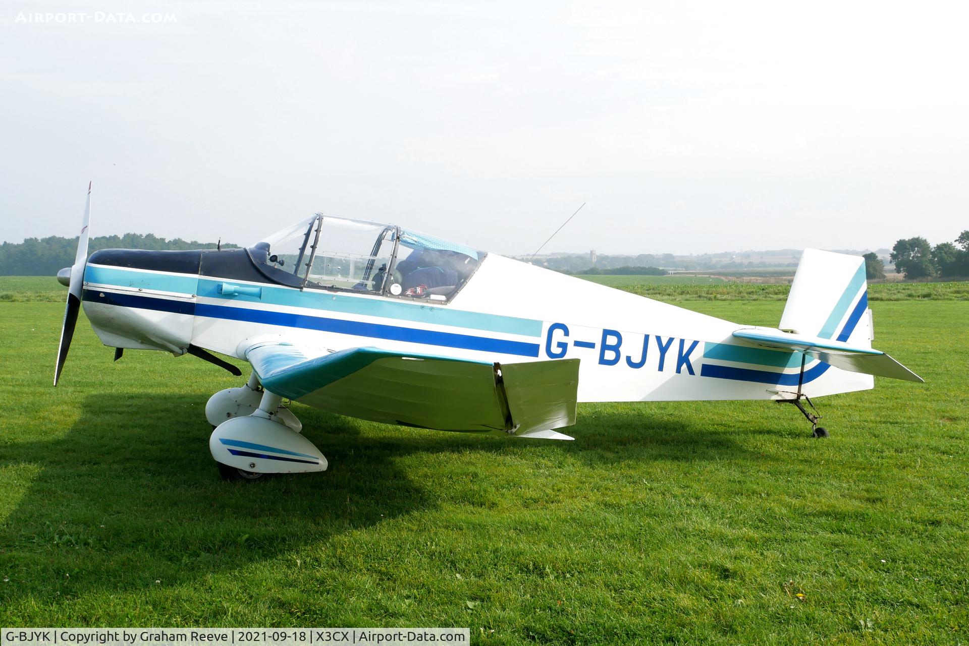 G-BJYK, 1960 Jodel (Wassmer) D-120A Paris-Nice C/N 185, Parked at Northrepps.