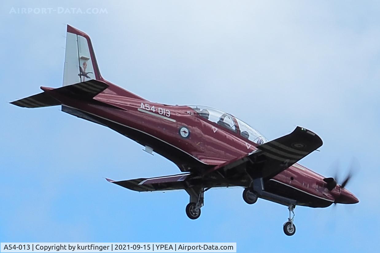 A54-013, 2017 Pilatus PC-21 C/N 246, Pilatus PC-21 cn 246. RAAF serial A54-013,  2 FTS RAAF Base Pearce. 15 September 2021