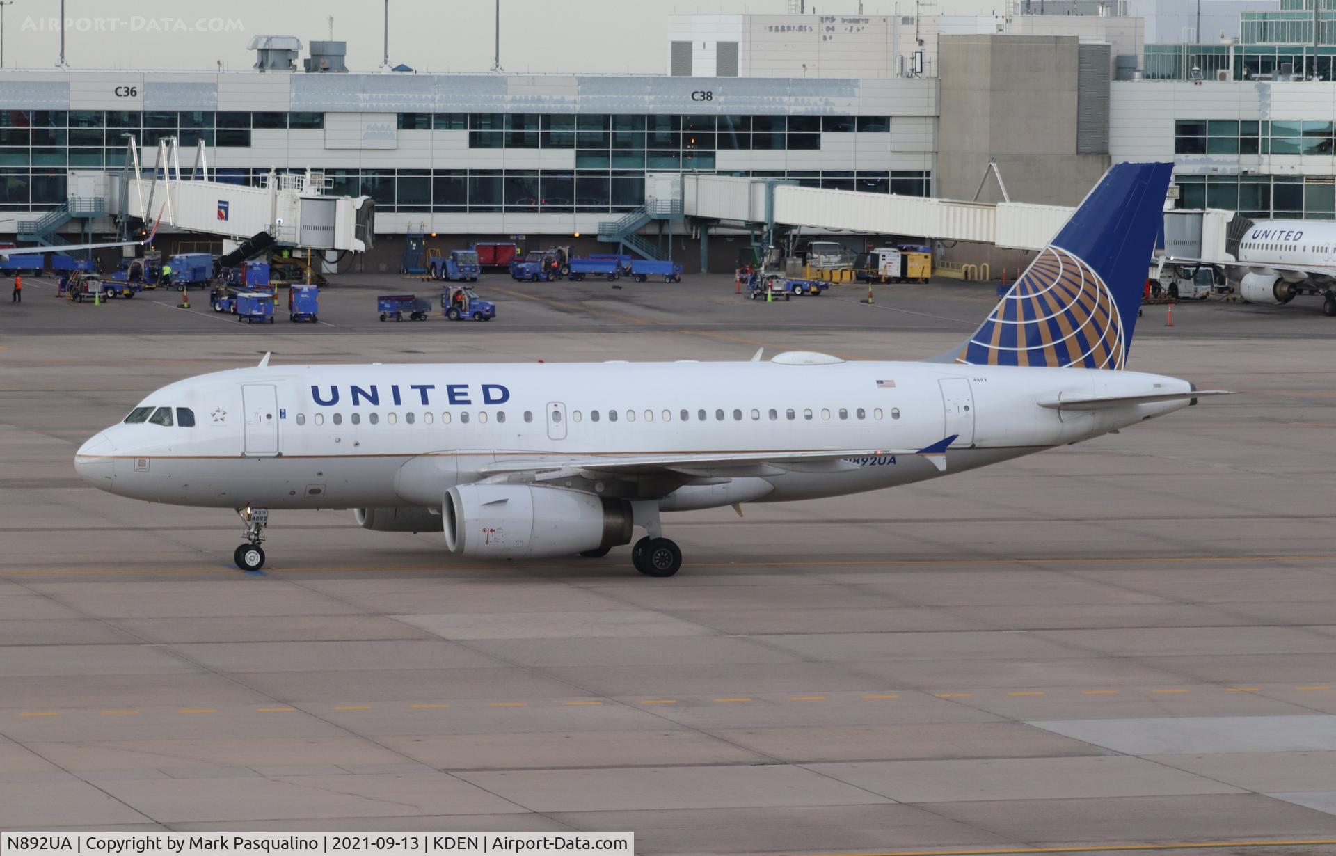 N892UA, 2006 Airbus A319-132 C/N 2940, Airbus A319-132