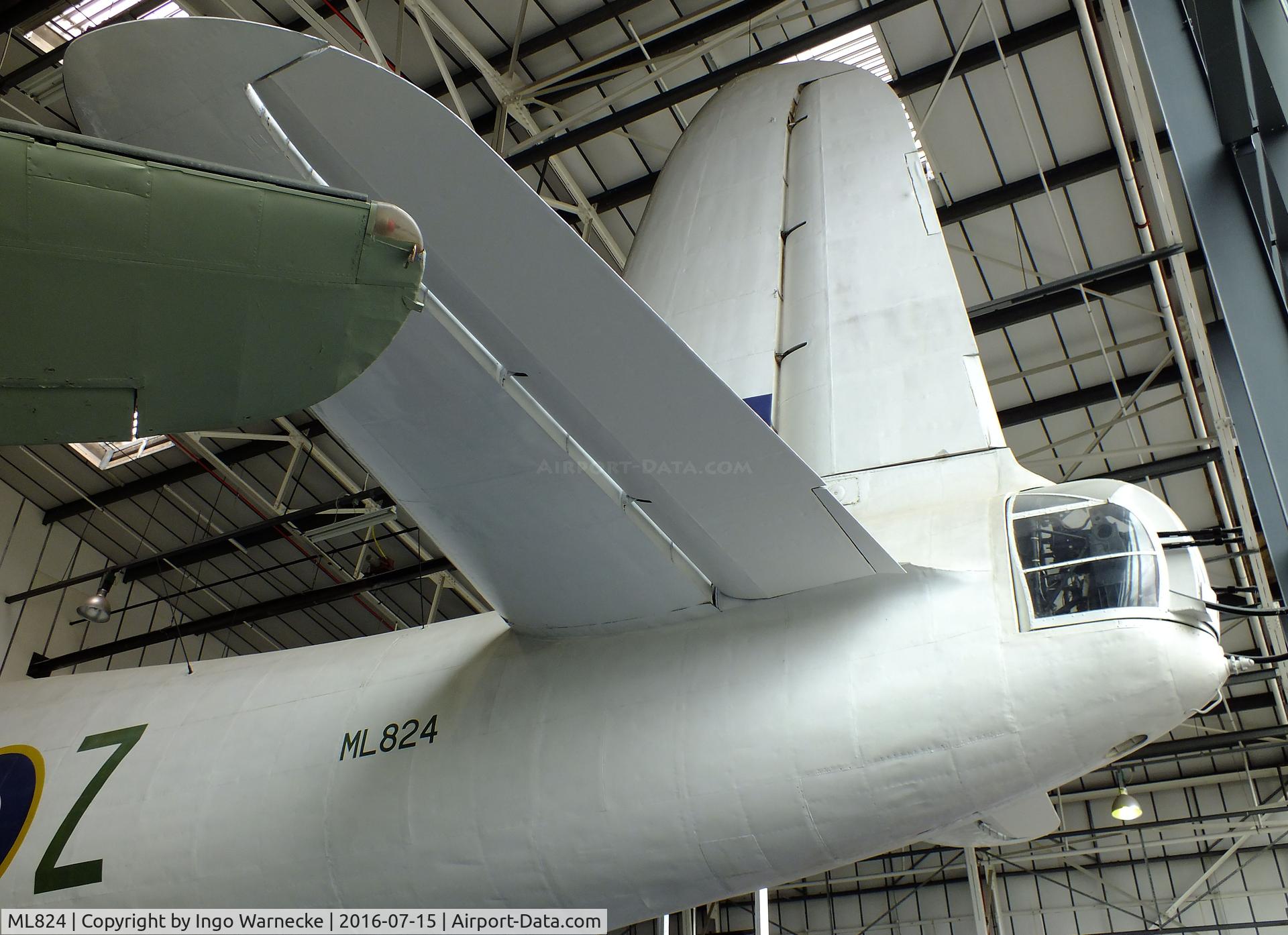 ML824, 1944 Short S25 Sunderland V C/N SH.984, Short Sunderland V at the RAF-Museum, Hendon