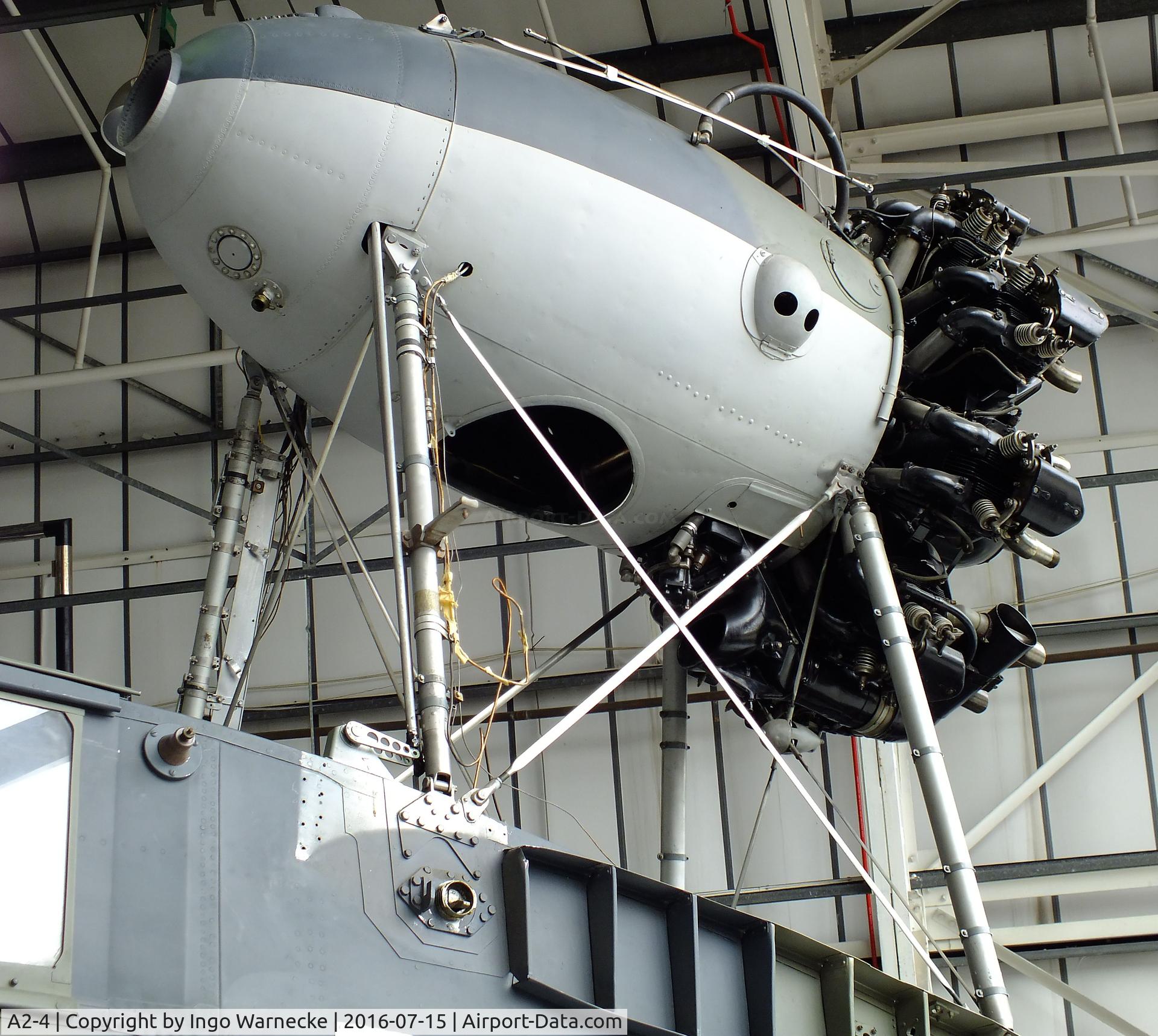 A2-4, Supermarine Seagull V C/N Not found A2-4/VH-ALB, Supermarine Seagull V (getting dismantled for removal from the Battle of Britain Hall) at the RAF-Museum, Hendon