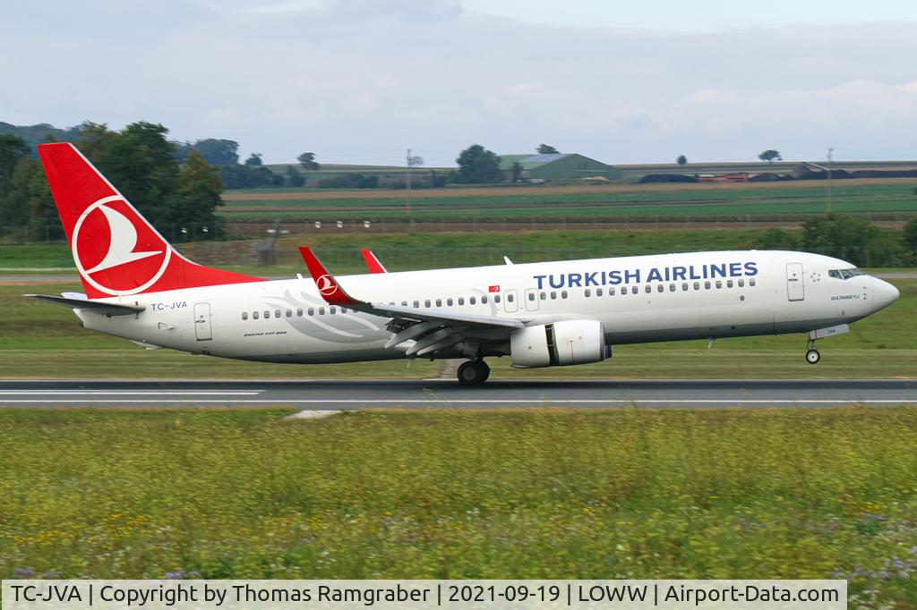 TC-JVA, 2014 Boeing 737-8F2 C/N 40988, Turkish Airlines Boeing 737-800