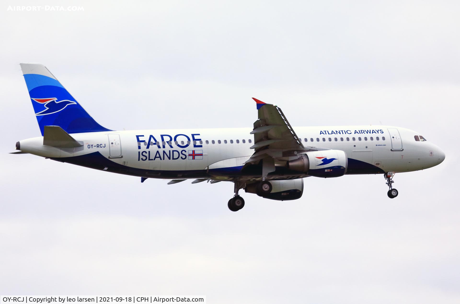 OY-RCJ, 2016 Airbus A320-214 C/N 7465, Copenhagen 18.9.2021