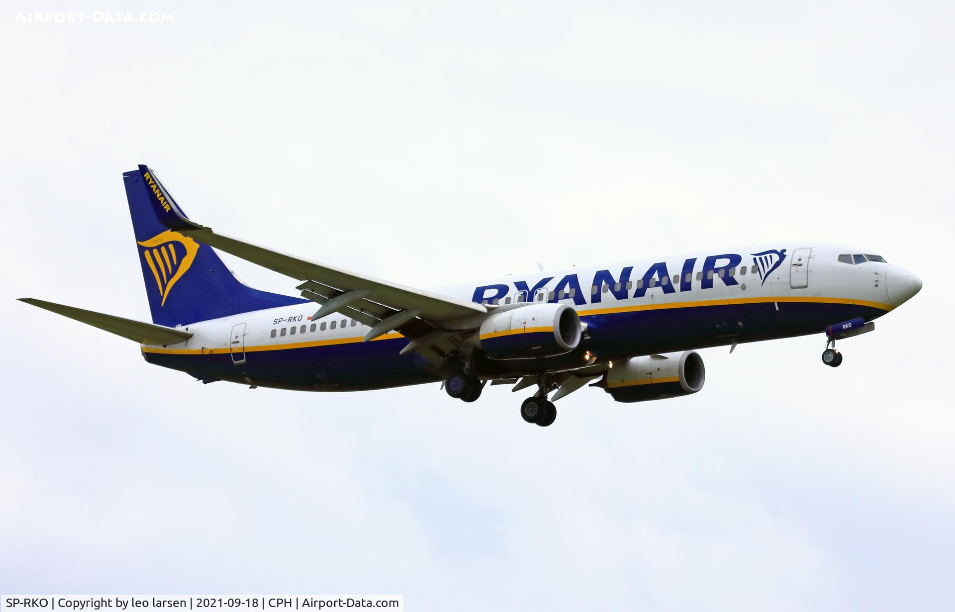SP-RKO, 2015 Boeing 737-8AS C/N 44702, Copenhagen 18.9.2021