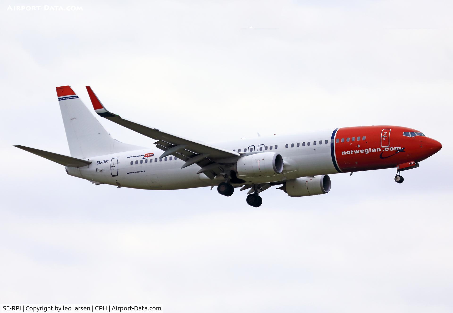 SE-RPI, 2016 Boeing 737-8JP C/N 42072, Copenhagen 18.9.2021