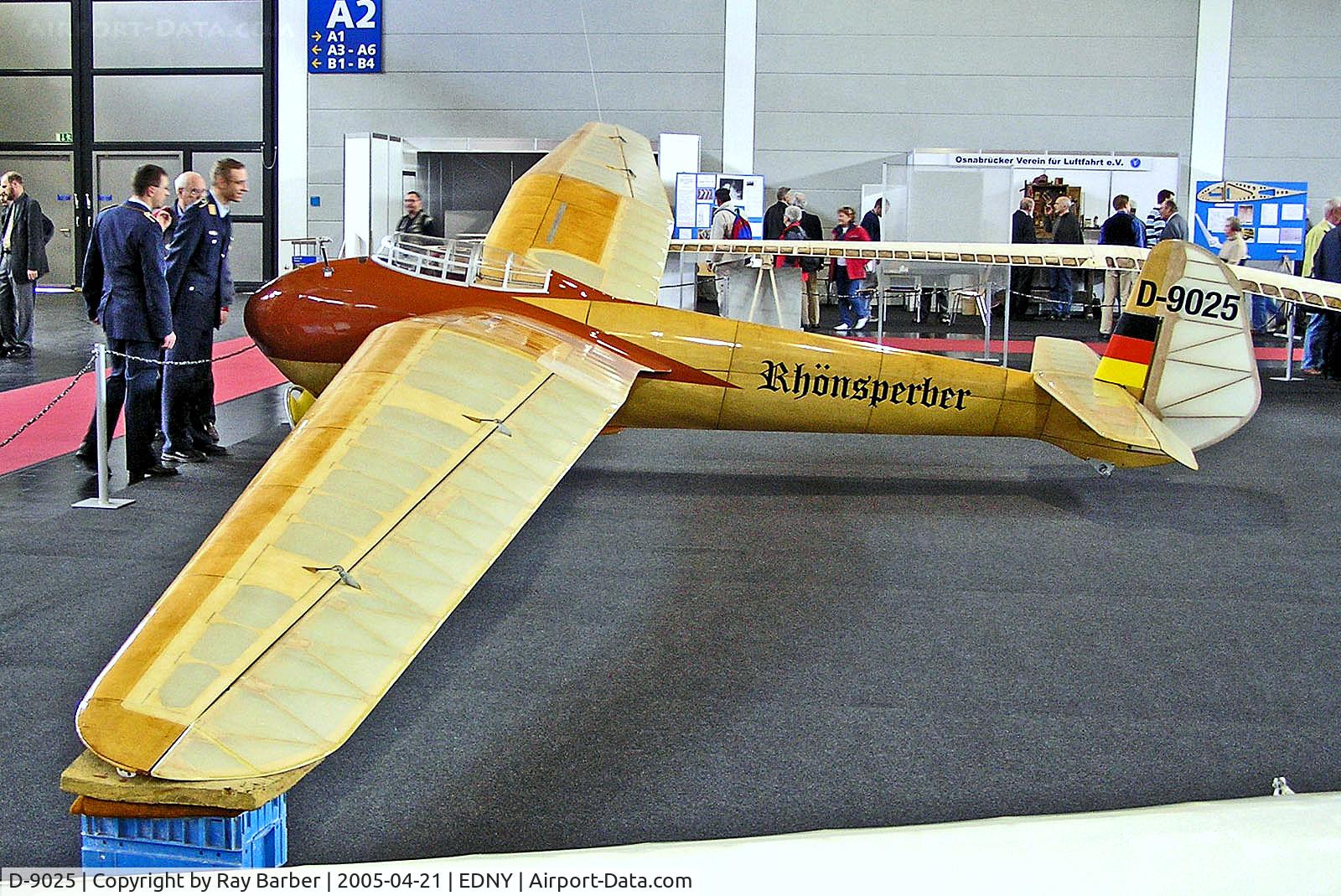 D-9025, Jacobs Rhonsperber (108-51) Replica C/N AB 02, D-9025   Jacobs Rhonsperber (108-51) Replica [AB 02] Friedrichshafen~D 21/04/2005