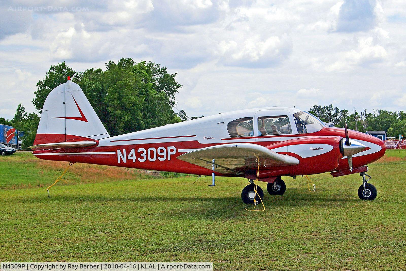 N4309P, 1959 Piper PA-23-160 Apache C/N 23-1810, N4309P   Piper PA-23-160 Apache [23-1810] Lakeland-Linder~N 16/04/2010