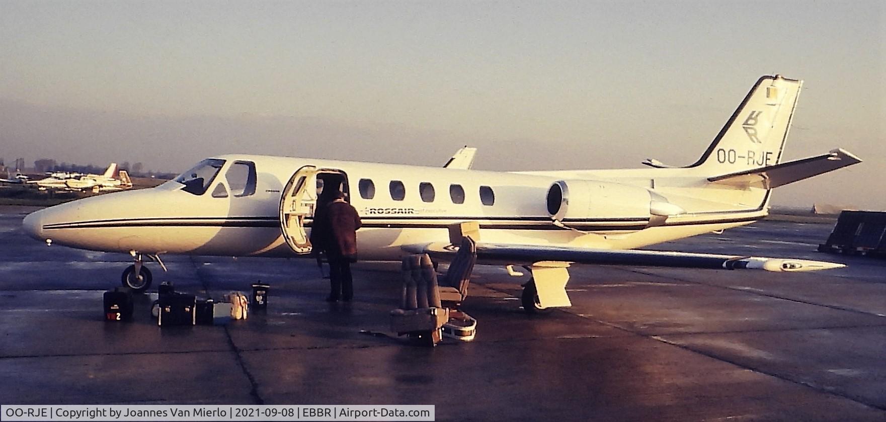 OO-RJE, 1982 Cessna 551  Citation II/SP C/N 551-0421, Slide scan