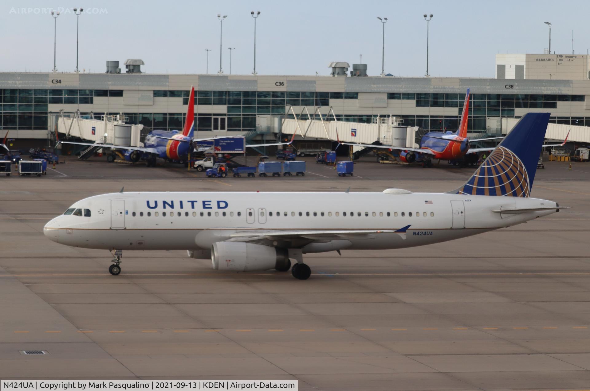 N424UA, 1995 Airbus A320-232 C/N 506, Airbus A320-232