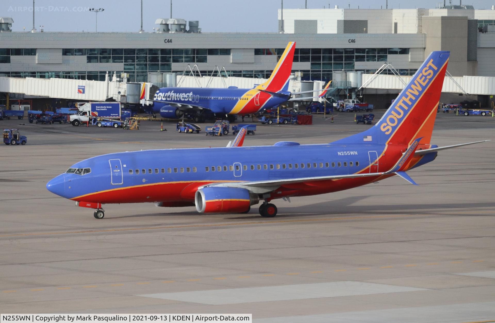 N255WN, 2006 Boeing 737-7H4 C/N 32513, Boeing 737-7H4