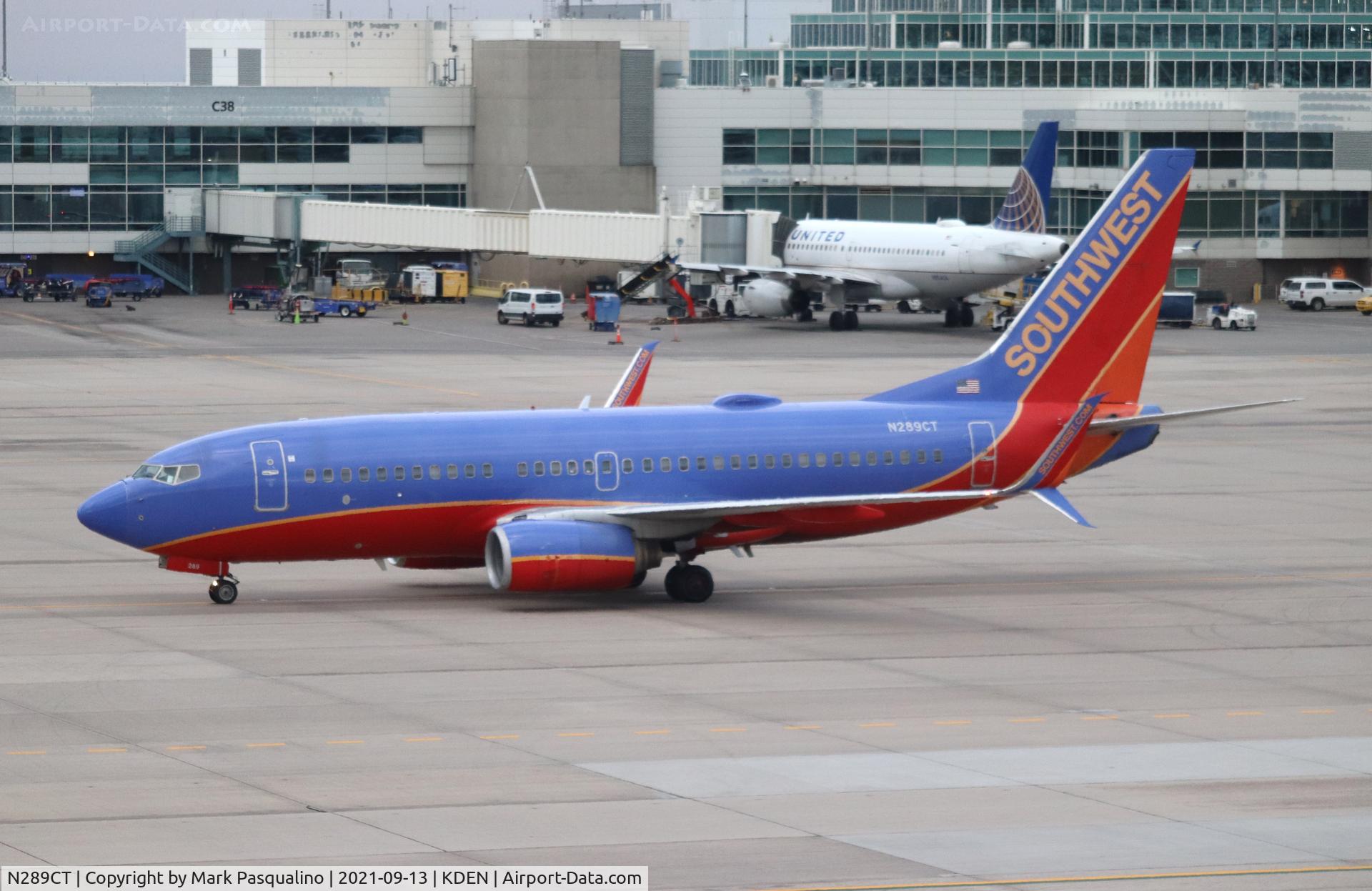 N289CT, 2007 Boeing 737-7H4 C/N 36633, Boeing 737-7H4
