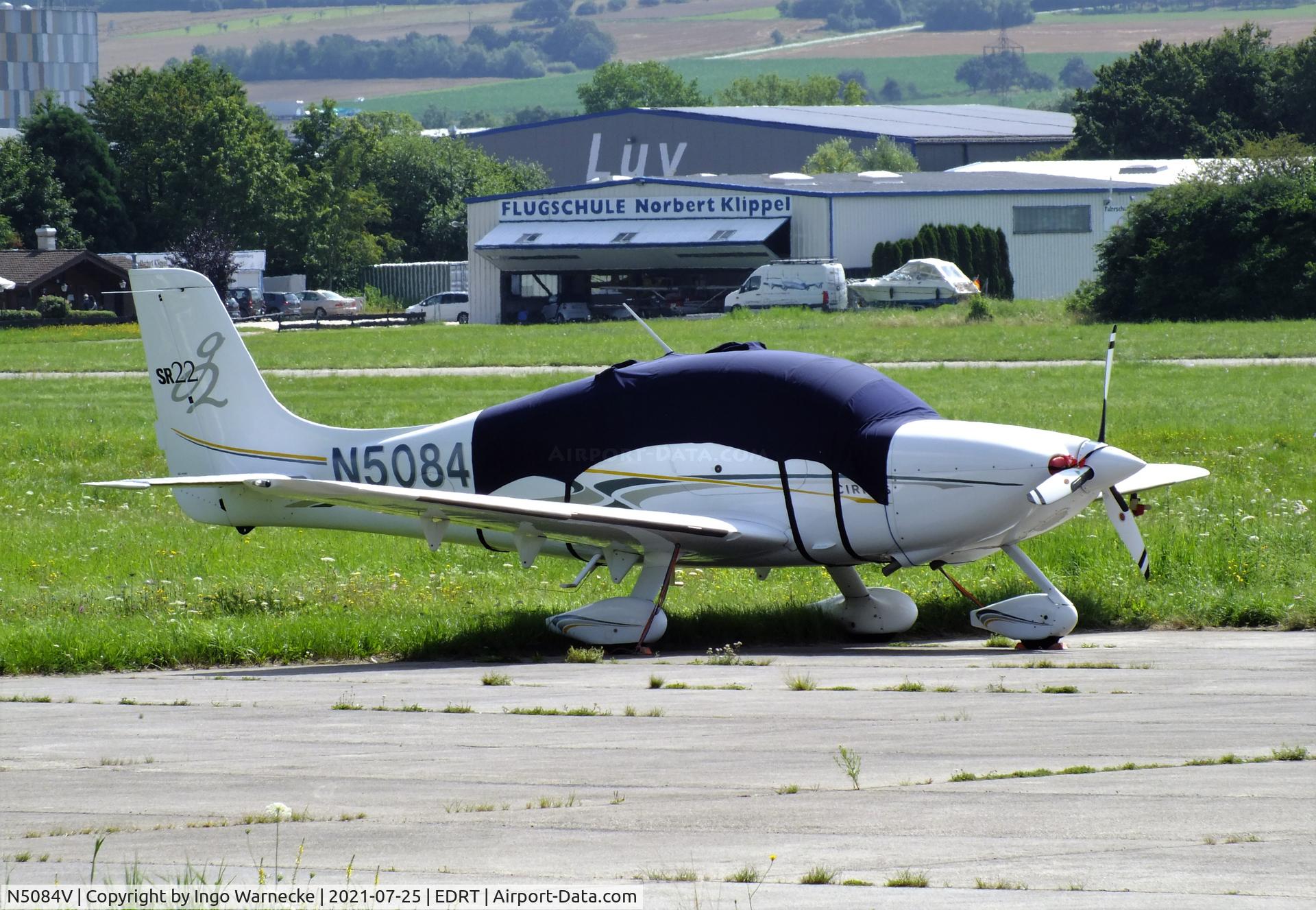 N5084V, 2004 Cirrus SR22 G2 C/N 0831, Cirrus SR22 G2 at Trier-Föhren airfield