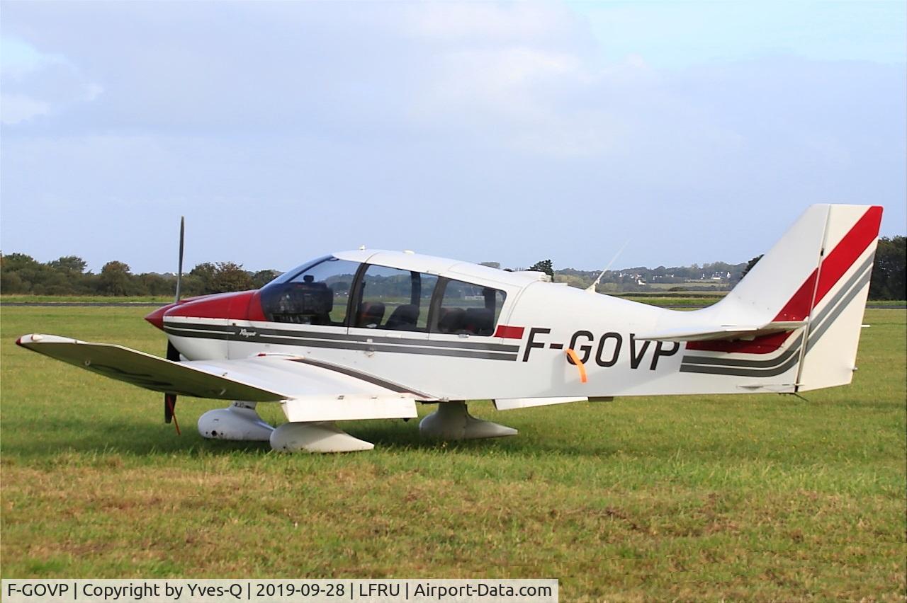 F-GOVP, Robin DR-400-180 Regent Regent C/N 2328, Robin DR-400-180 Regent, Static display, Morlaix-Ploujean airport (LFRU-MXN) air show 2019