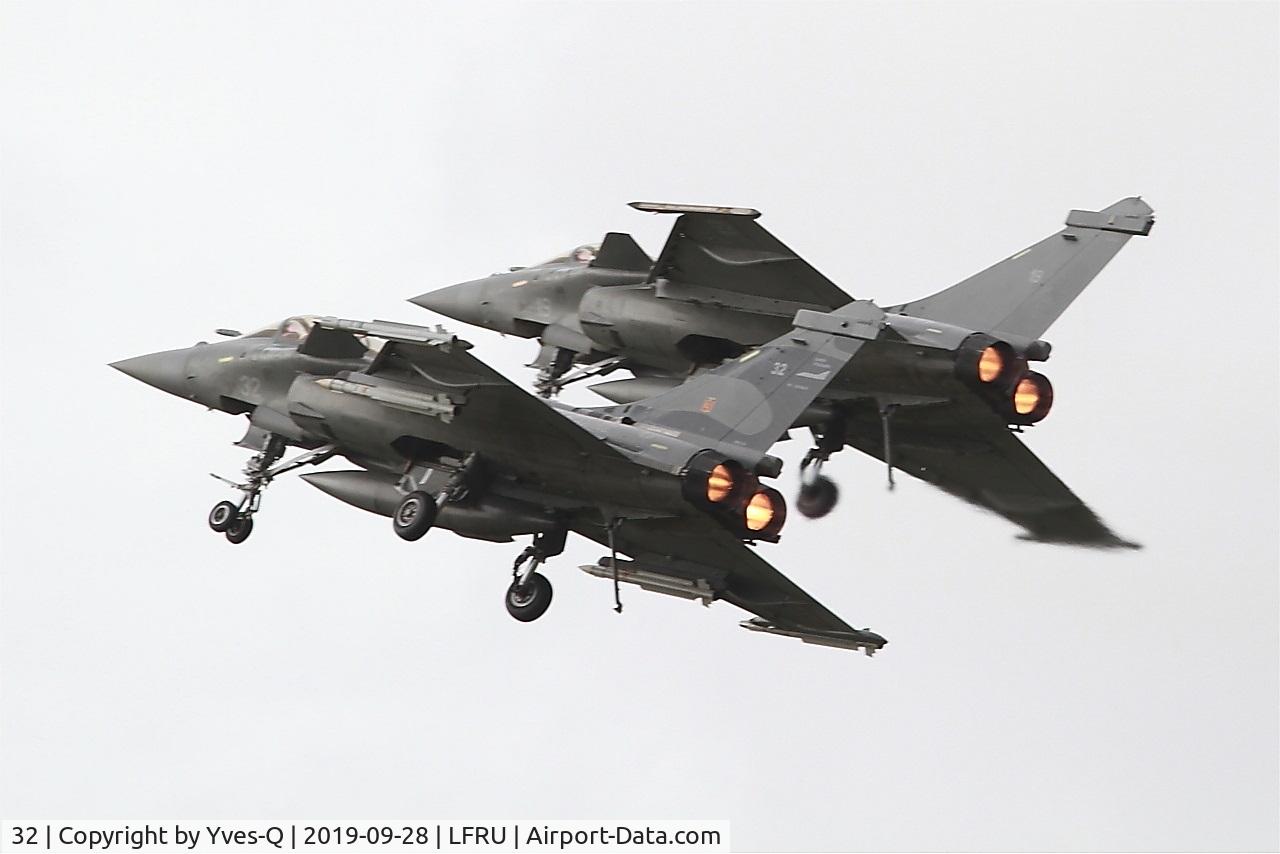 32, Dassault Rafale M C/N 32, Dassault Rafale M, On display, Morlaix-Ploujean airport (LFRU-MXN) Air show 2019