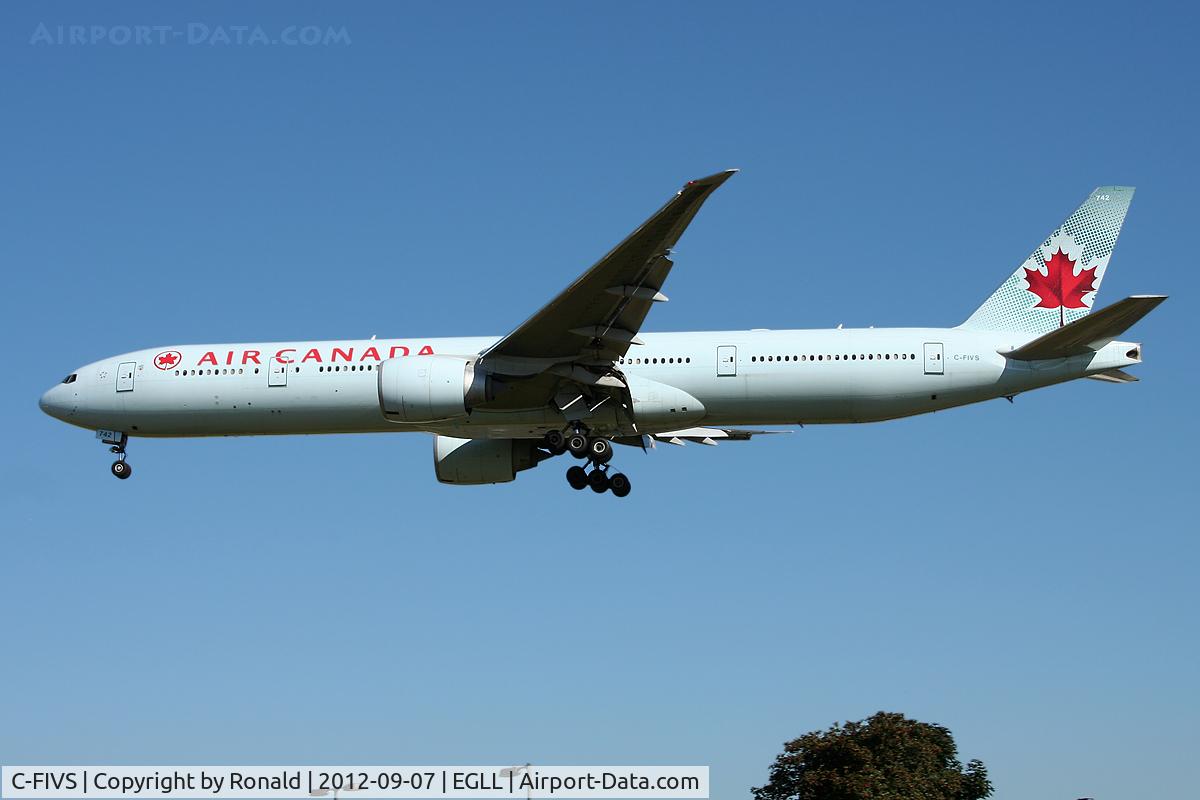 C-FIVS, 2009 Boeing 777-333/ER C/N 35784, at lhr