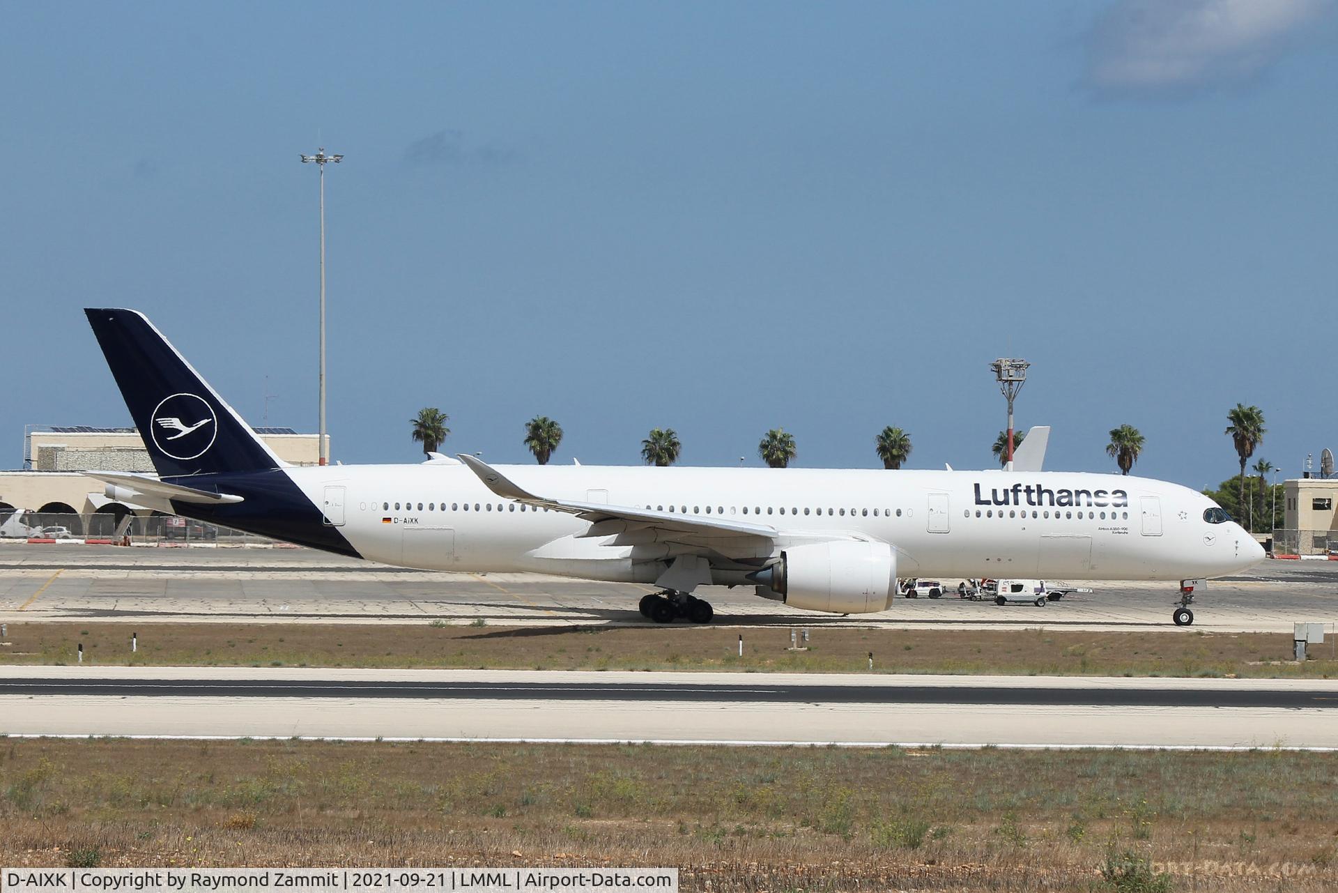 D-AIXK, 2018 Airbus A350-941 C/N 212, A350 D-AIXK Lufthansa