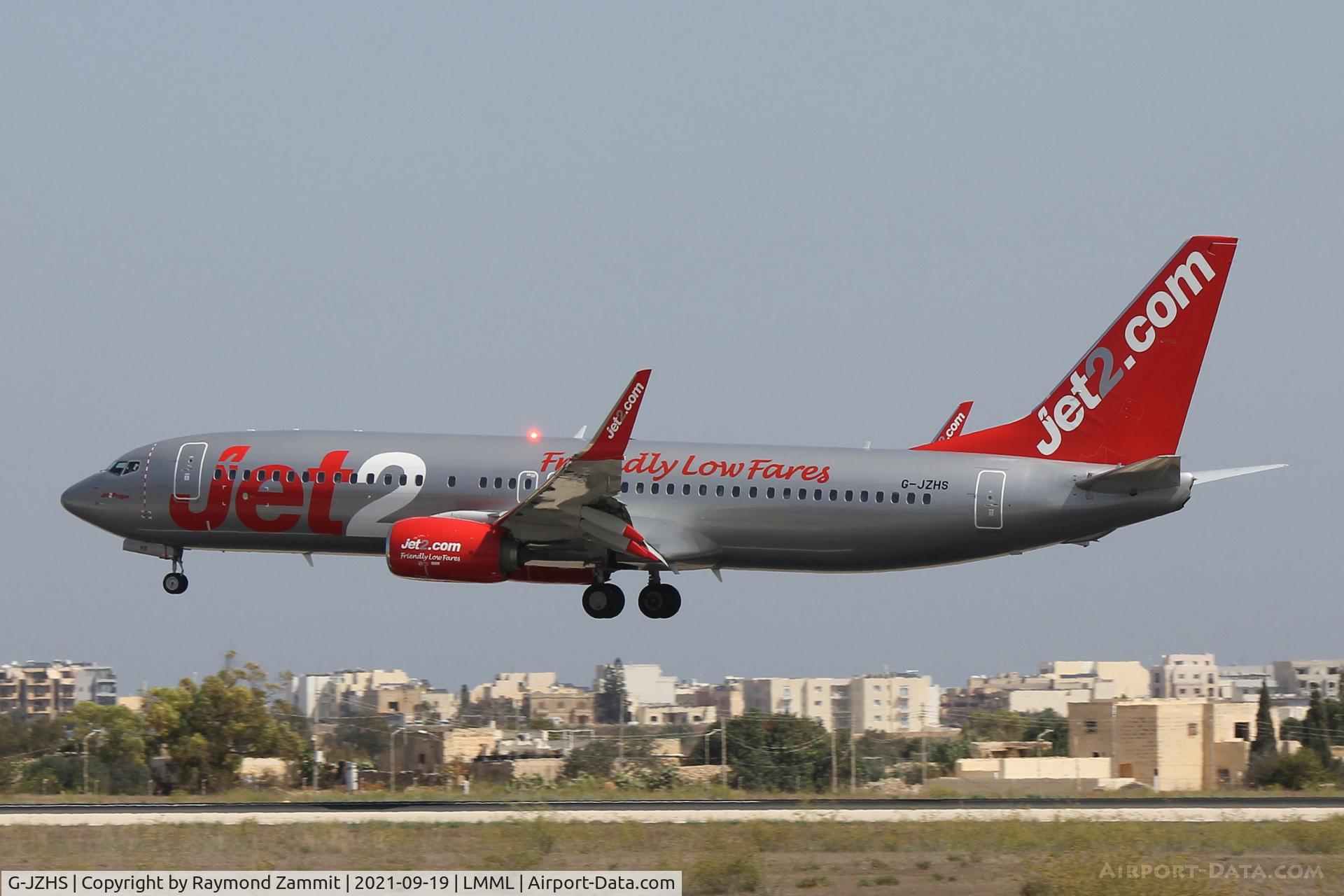 G-JZHS, 2016 Boeing 737-800 C/N 63149, B737-800 G-JZHS Jet2Com