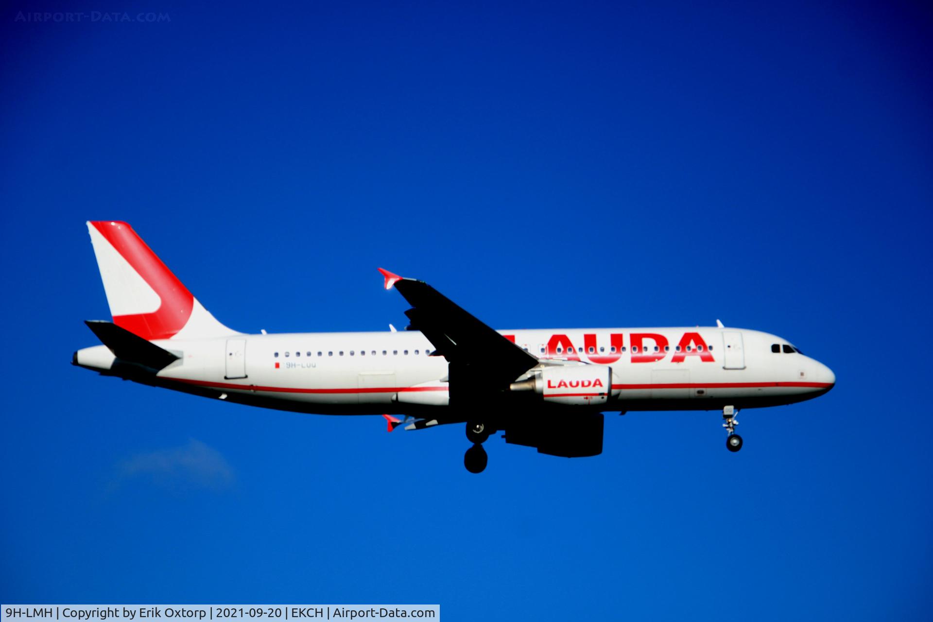9H-LMH, 2012 Airbus A320-214 C/N 5015, 9H-LMH landing rw 04L