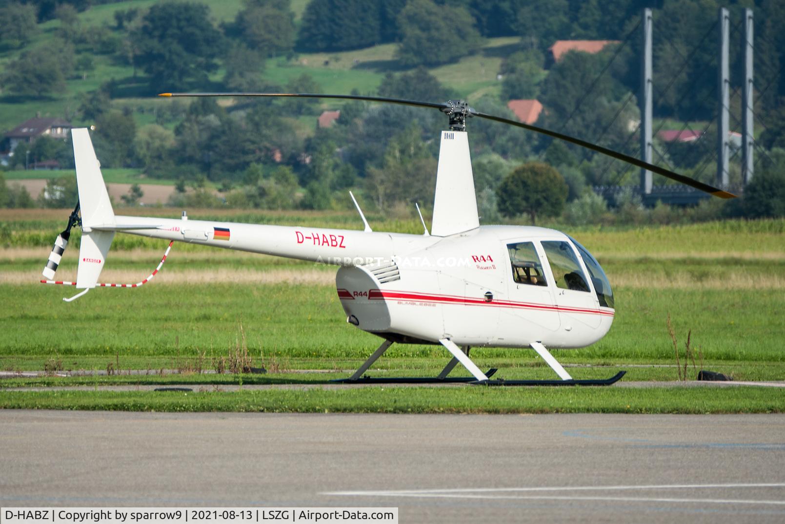 D-HABZ, 2013 Robinson R44 Raven II C/N 13487, At Grenchen