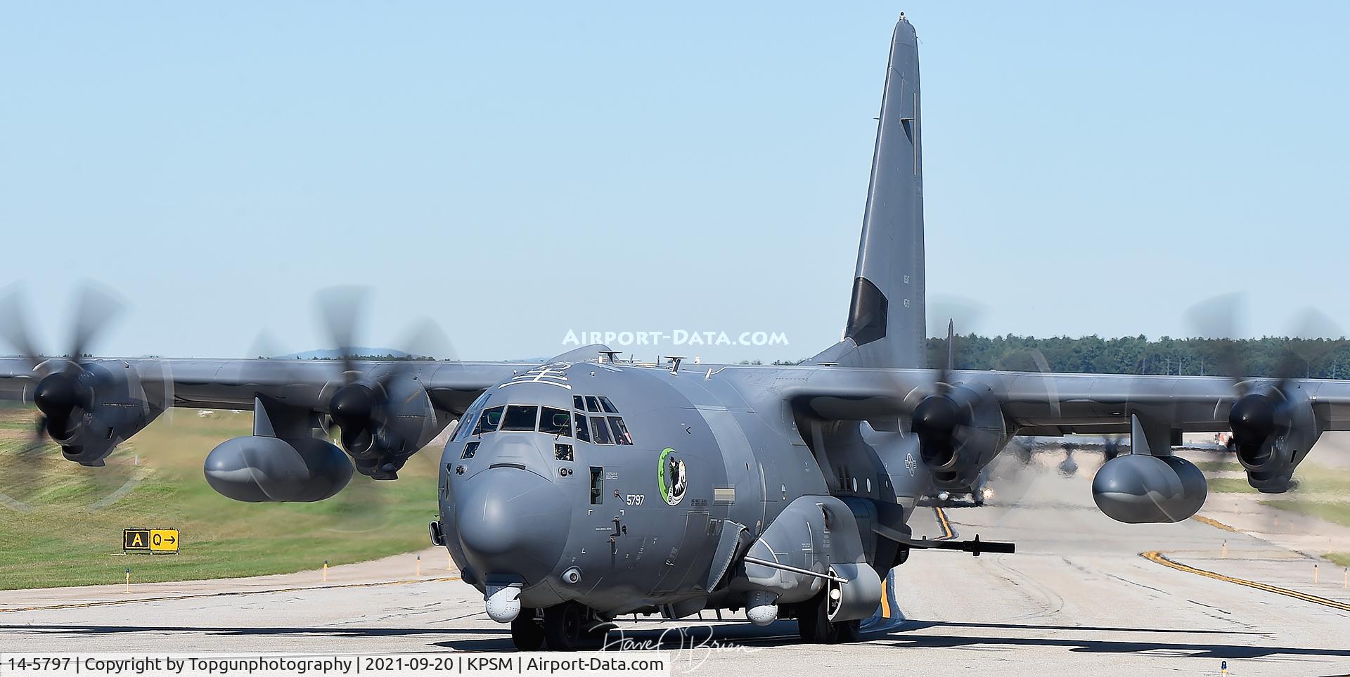 14-5797, 2015 Lockheed Martin AC-130J Ghostrider C/N 382-5797, REACH1002 taxing to head back to Hurbert Field