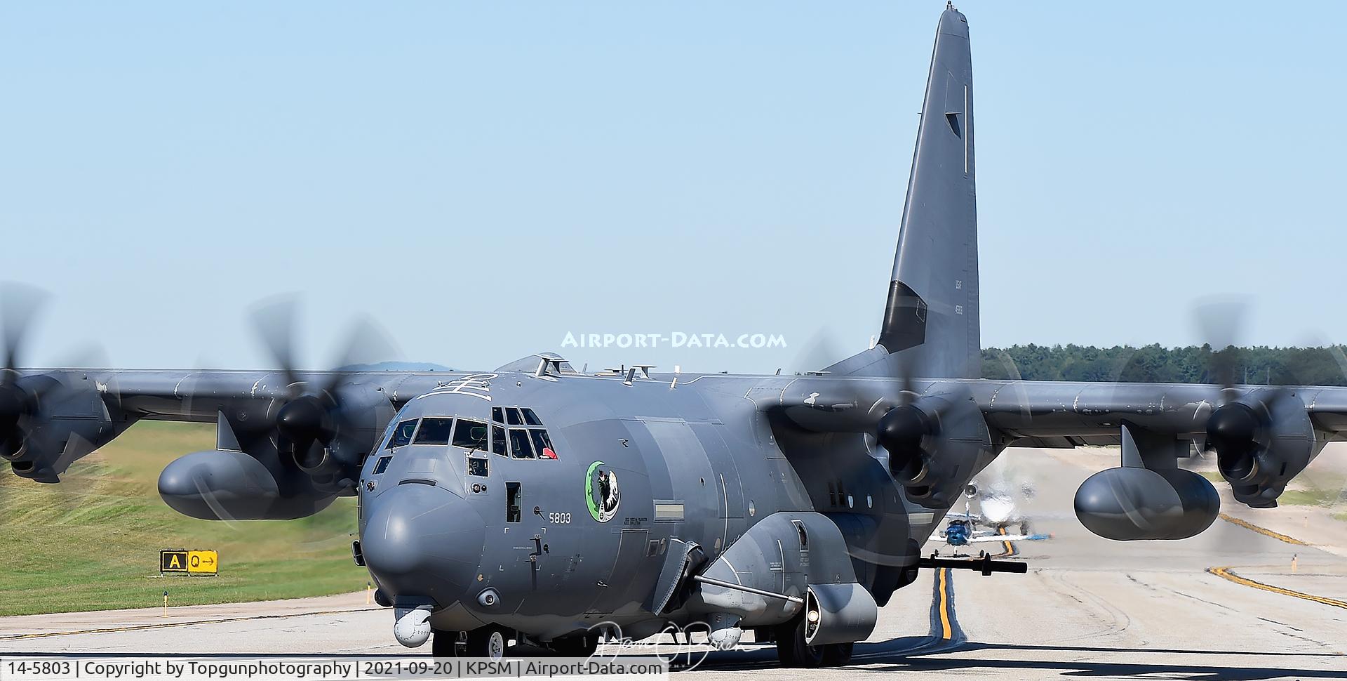 14-5803, 2016 Lockheed Martin AC-130J Ghostrider C/N 382-5803, 73rd SOS