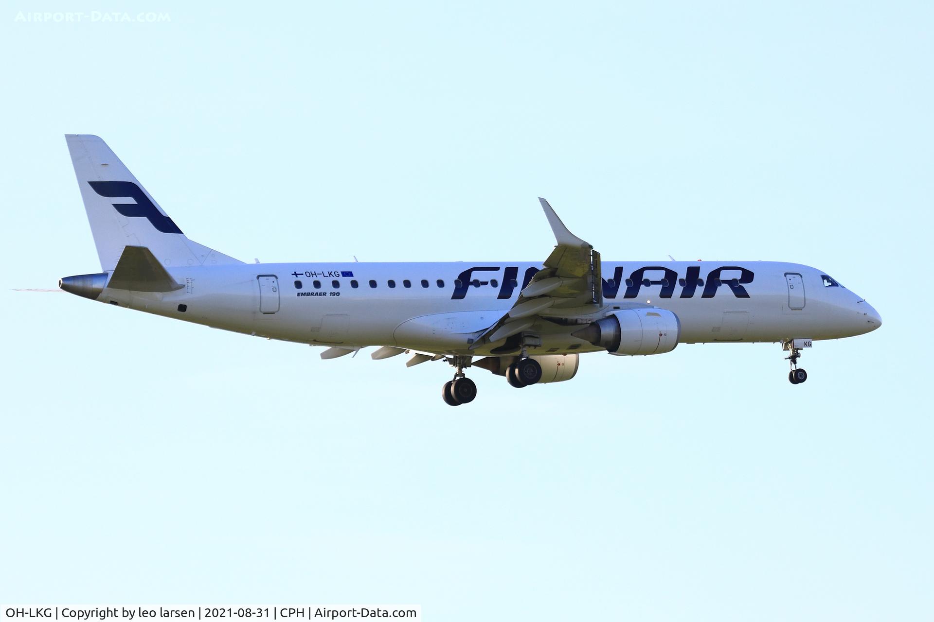 OH-LKG, 2007 Embraer 190LR (ERJ-190-100LR) C/N 19000079, Copenhagen 31.8.2021