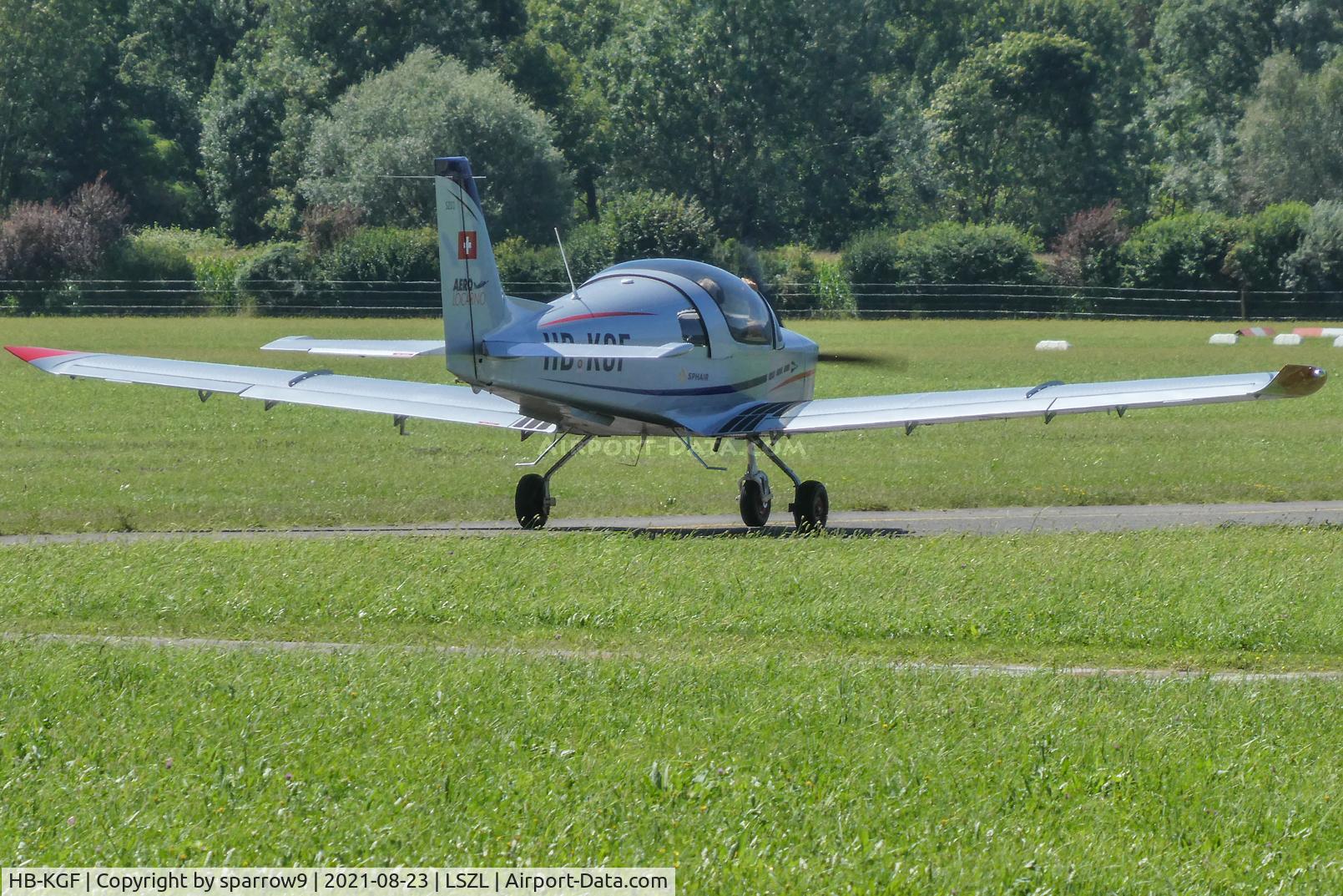 HB-KGF, 2021 Sonaca S201 C/N 038, At Locarno-Magadino