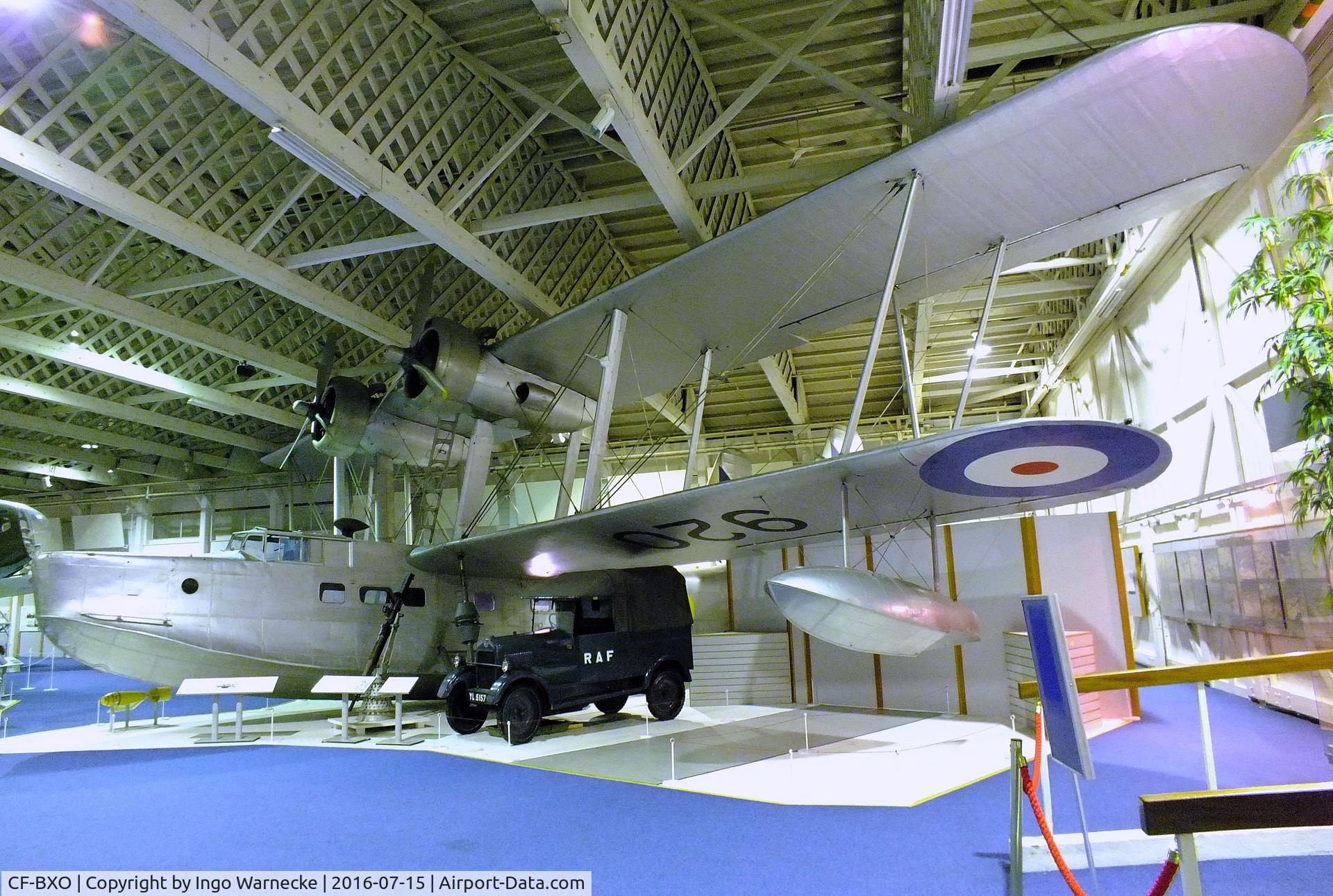 CF-BXO, 1940 Supermarine Stranraer C/N CV 209, Supermarine (Canadian Vickers) Stranraer at the RAF-Museum, Hendon