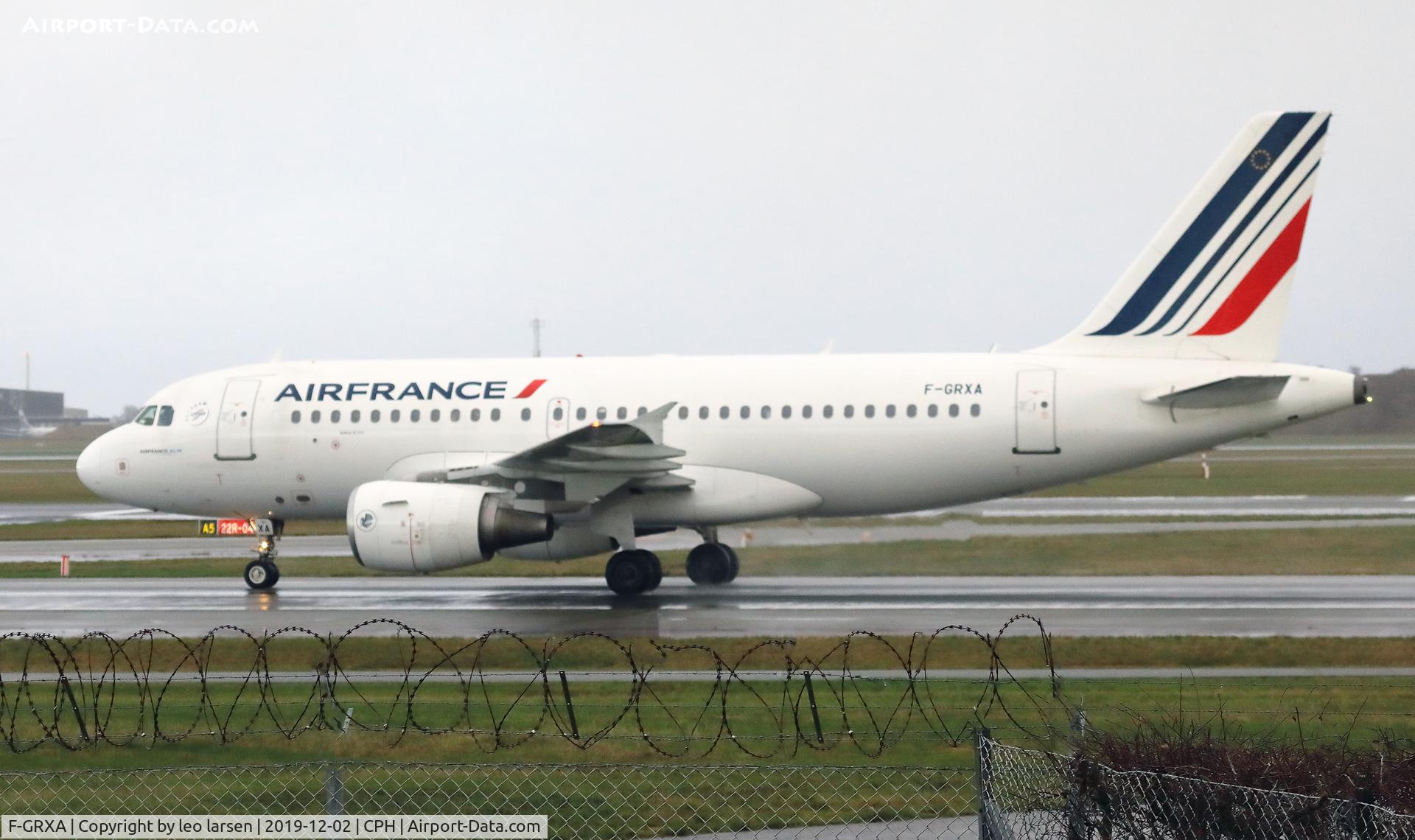 F-GRXA, 2001 Airbus A319-111 C/N 1640, Copenhagen 2.12.2019