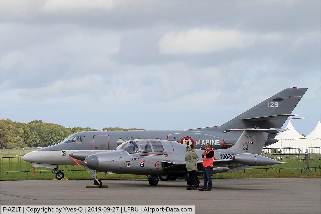 F-AZLT, 1958 Morane-Saulnier MS.760 Paris I C/N 32, Morane-Saulnier MS-760A, Parked, Morlaix-Ploujean airport (LFRU-MXN) air show 2019
