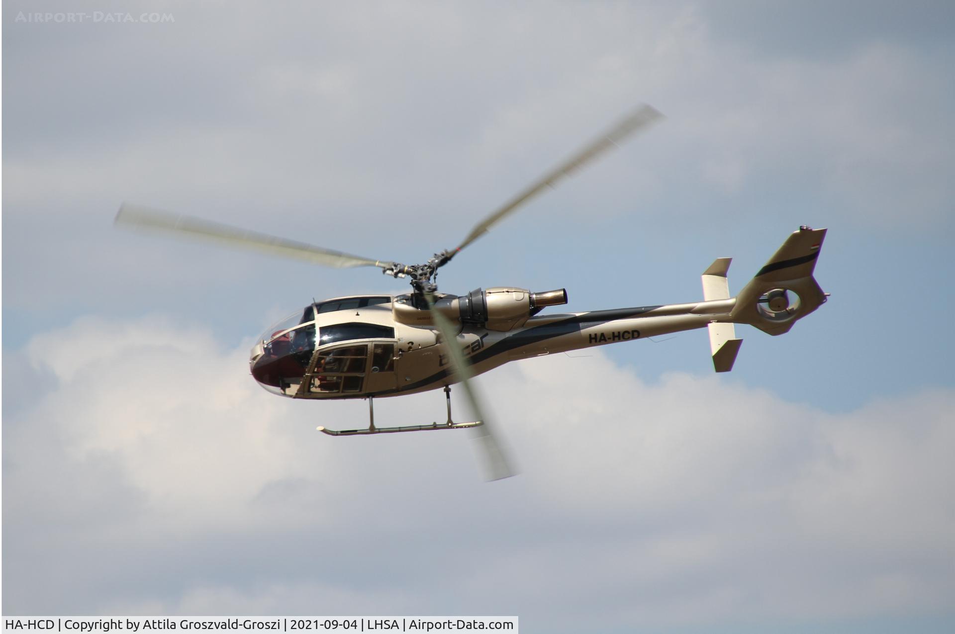 HA-HCD, 1972 Westland SA-341C Gazelle HT2 C/N 1098, LHSA - Szentkirályszabadja Airport, Hungary