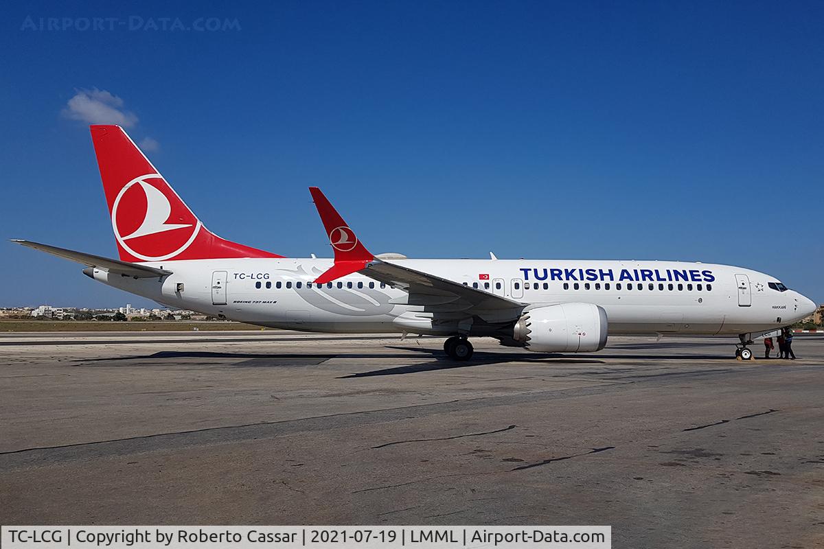 TC-LCG, 2018 Boeing 737-8 MAX C/N 60038, Park 9