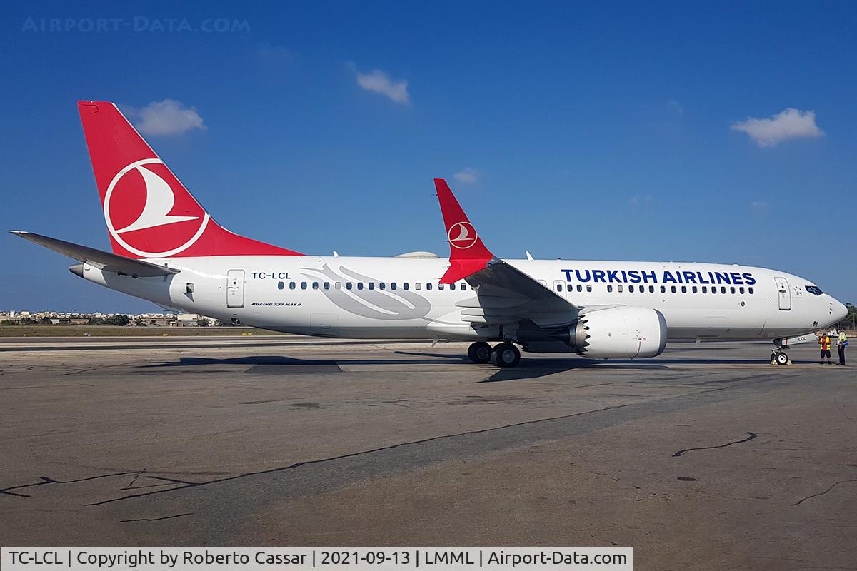 TC-LCL, 2019 Boeing 737-8 MAX C/N 60054, Park 9