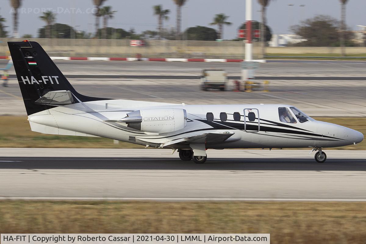 HA-FIT, Cessna 500 Citation I C/N 500-0370, Runway 13