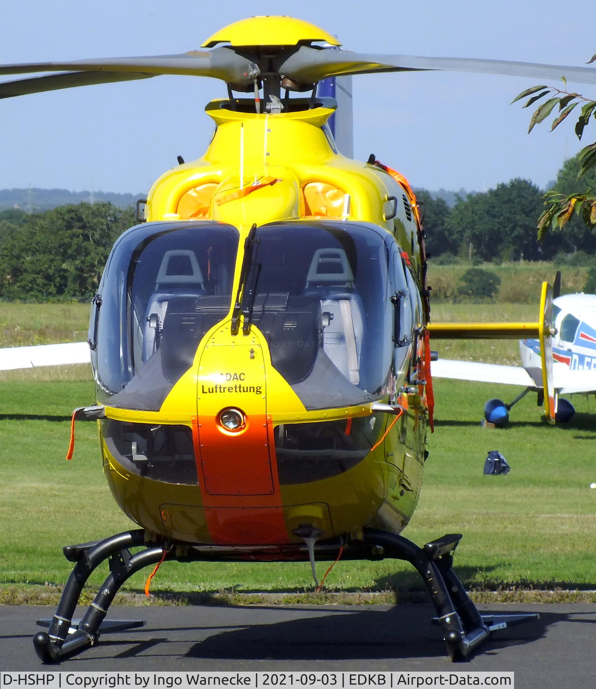 D-HSHP, 2011 Eurocopter EC-135P-2 C/N 1014, Eurocopter EC135P2 of ADAC Luftrettung at Bonn-Hangelar airfield during the 51st Grumman Fly-in 2021