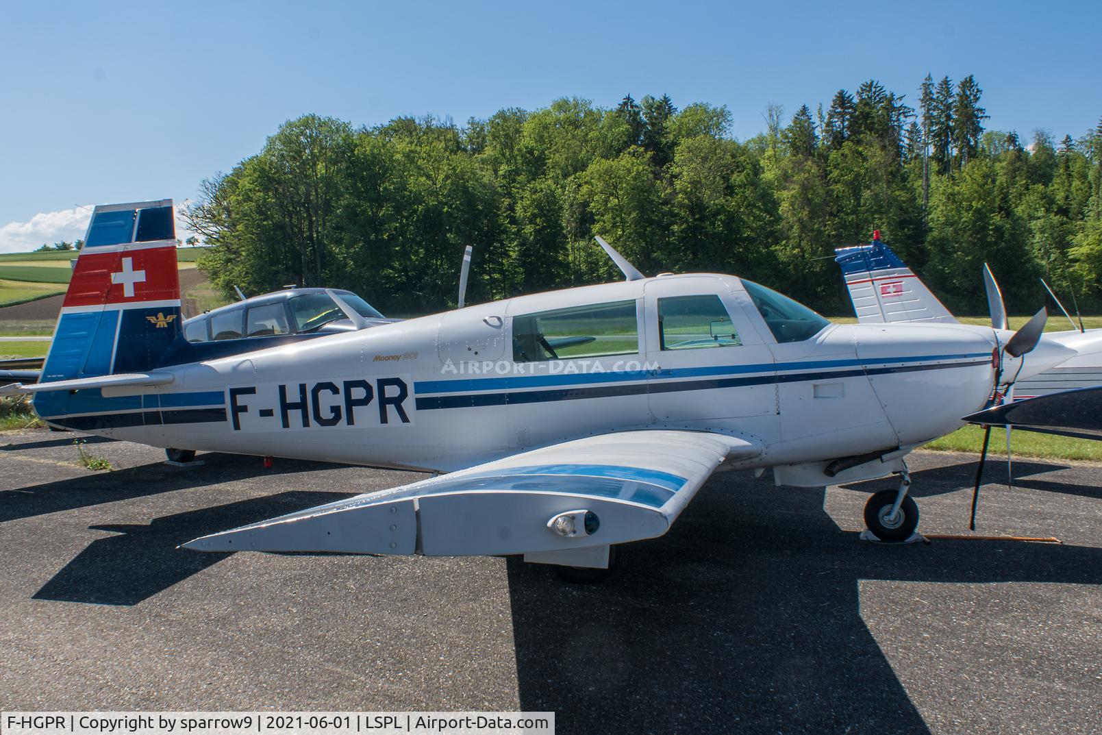 F-HGPR, 1979 Mooney M20J 201 C/N 24-0775, Still at Langenthal-Bleienbach