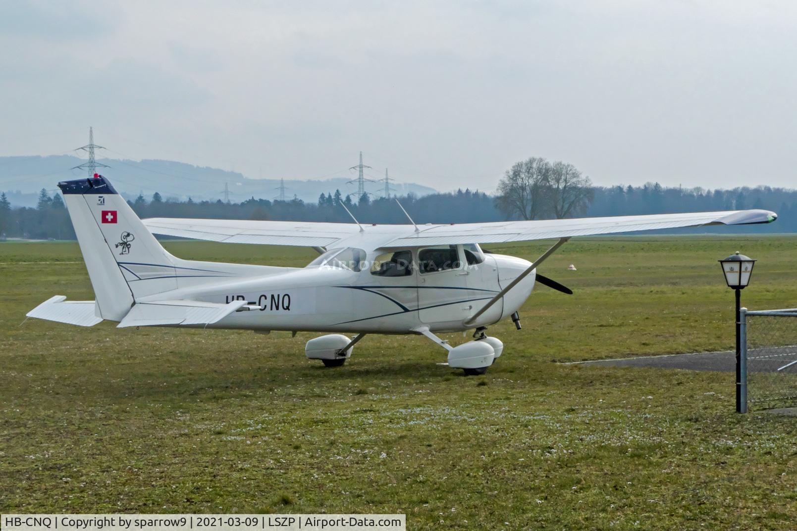 HB-CNQ, 1979 Reims F172N Skyhawk C/N 1789, Now airworthy, at its Base Biel-Kappelen.